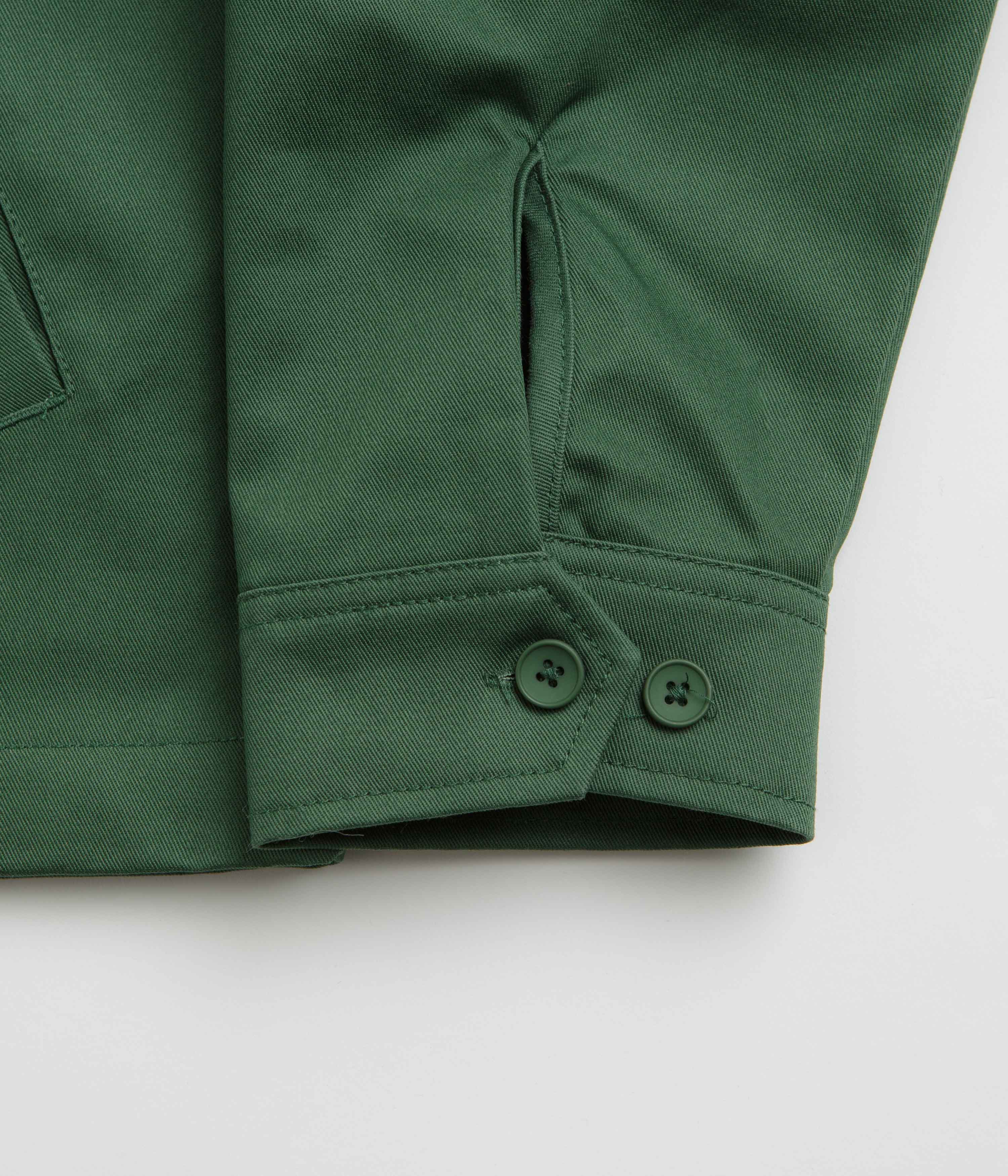 HUF x Toyota Parts & Service Jacket - Forest Green - Image 8