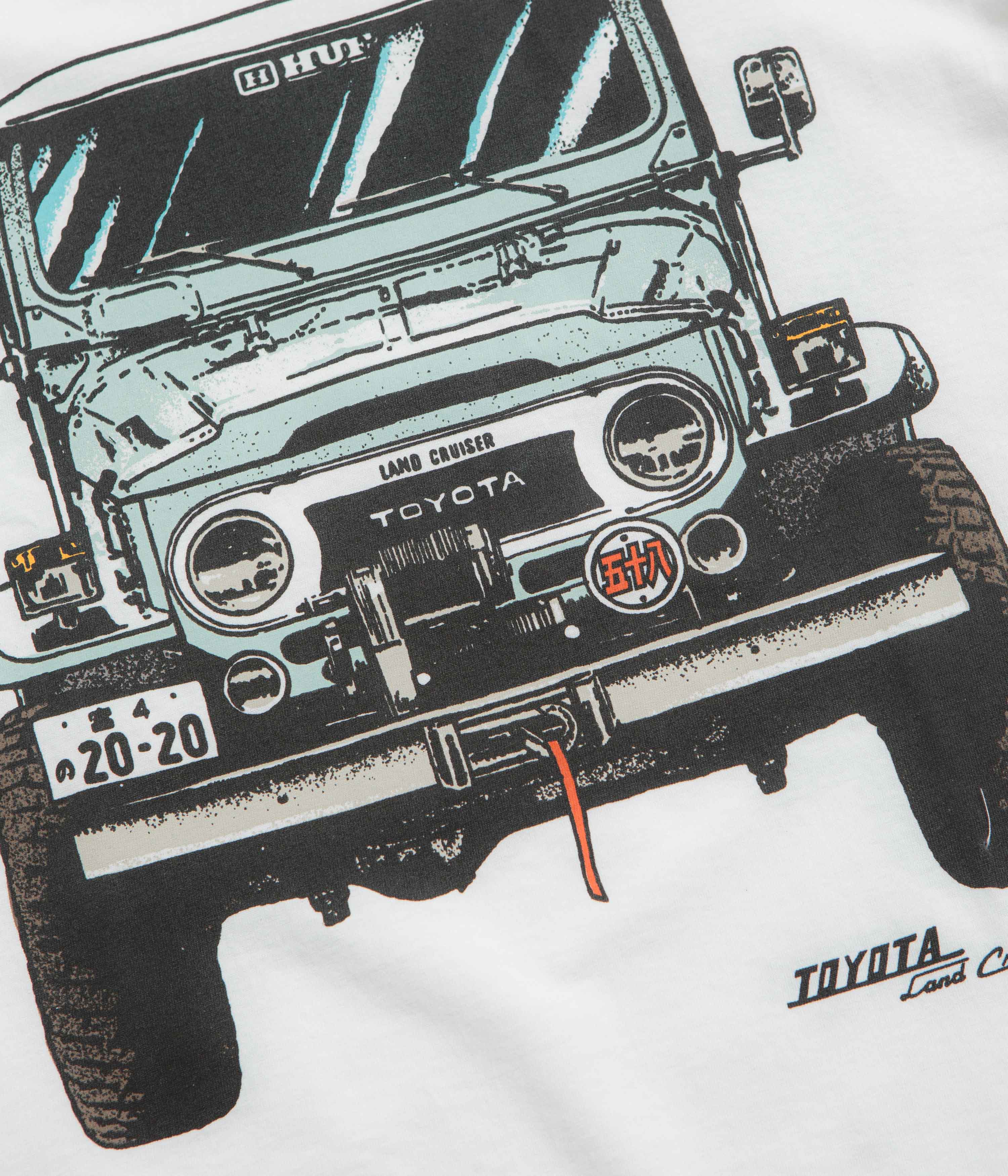 HUF x Toyota Sixties T-Shirt - White - Image 2