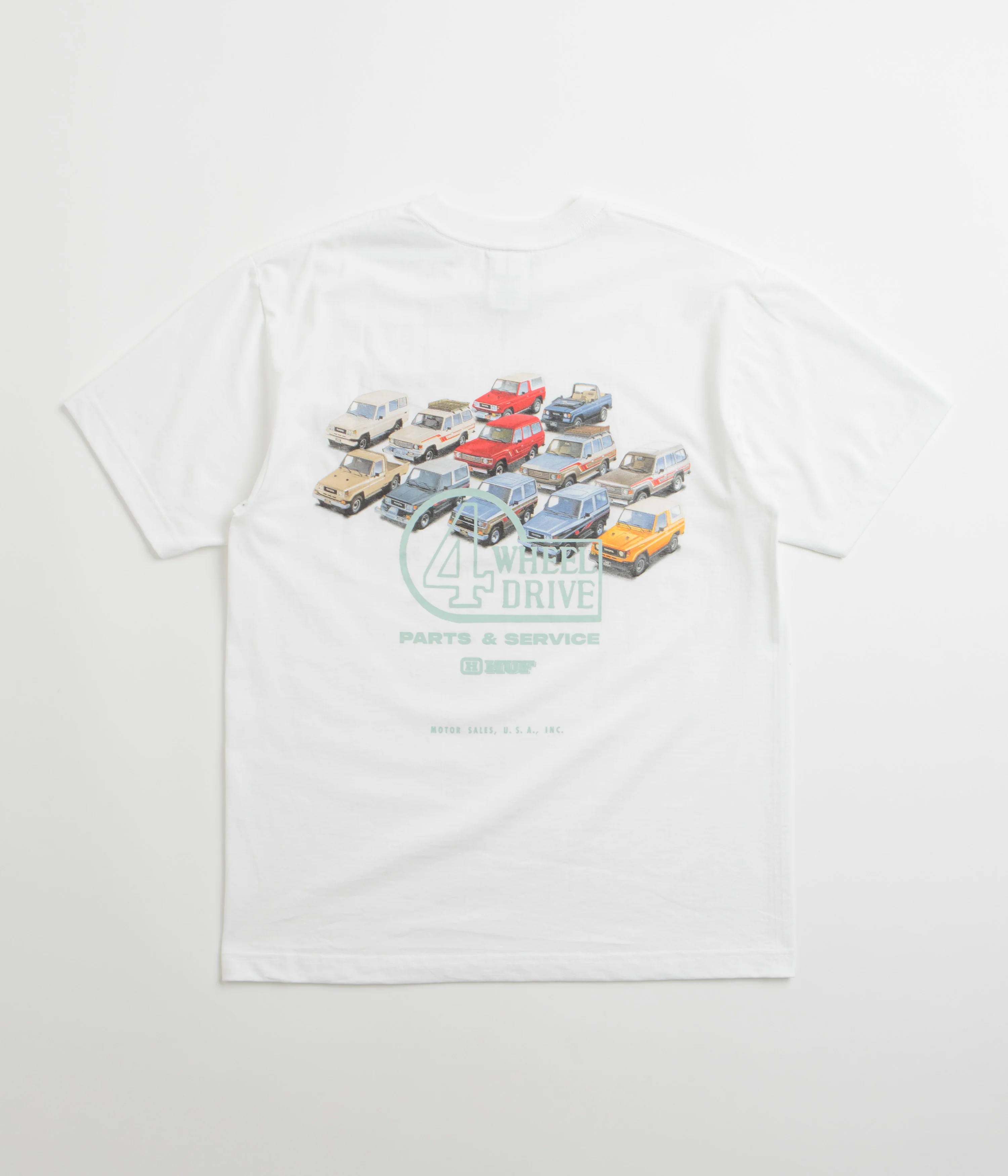 HUF x Toyota Timeline T-Shirt - White