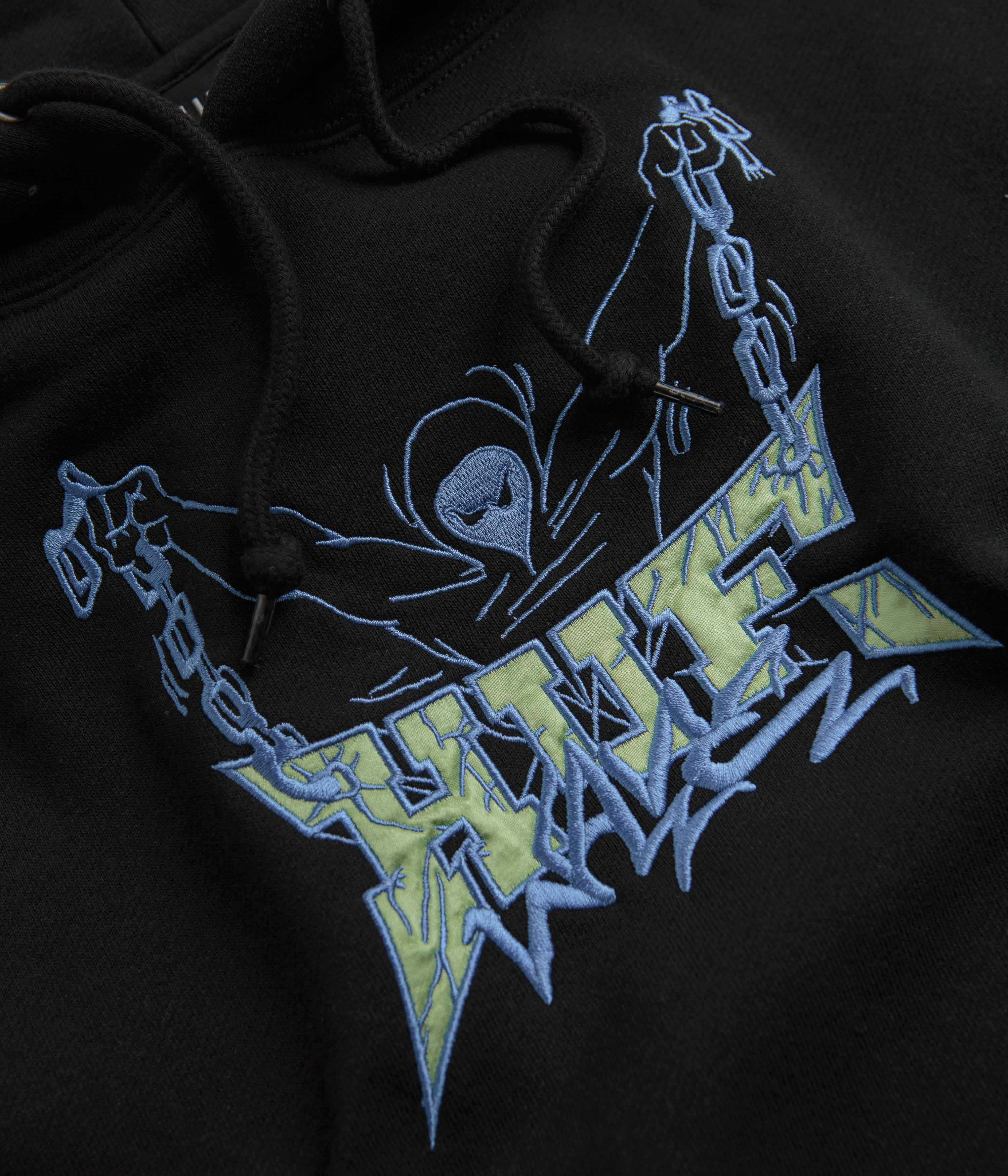 HUF Zine Hoodie - Black - Image 4