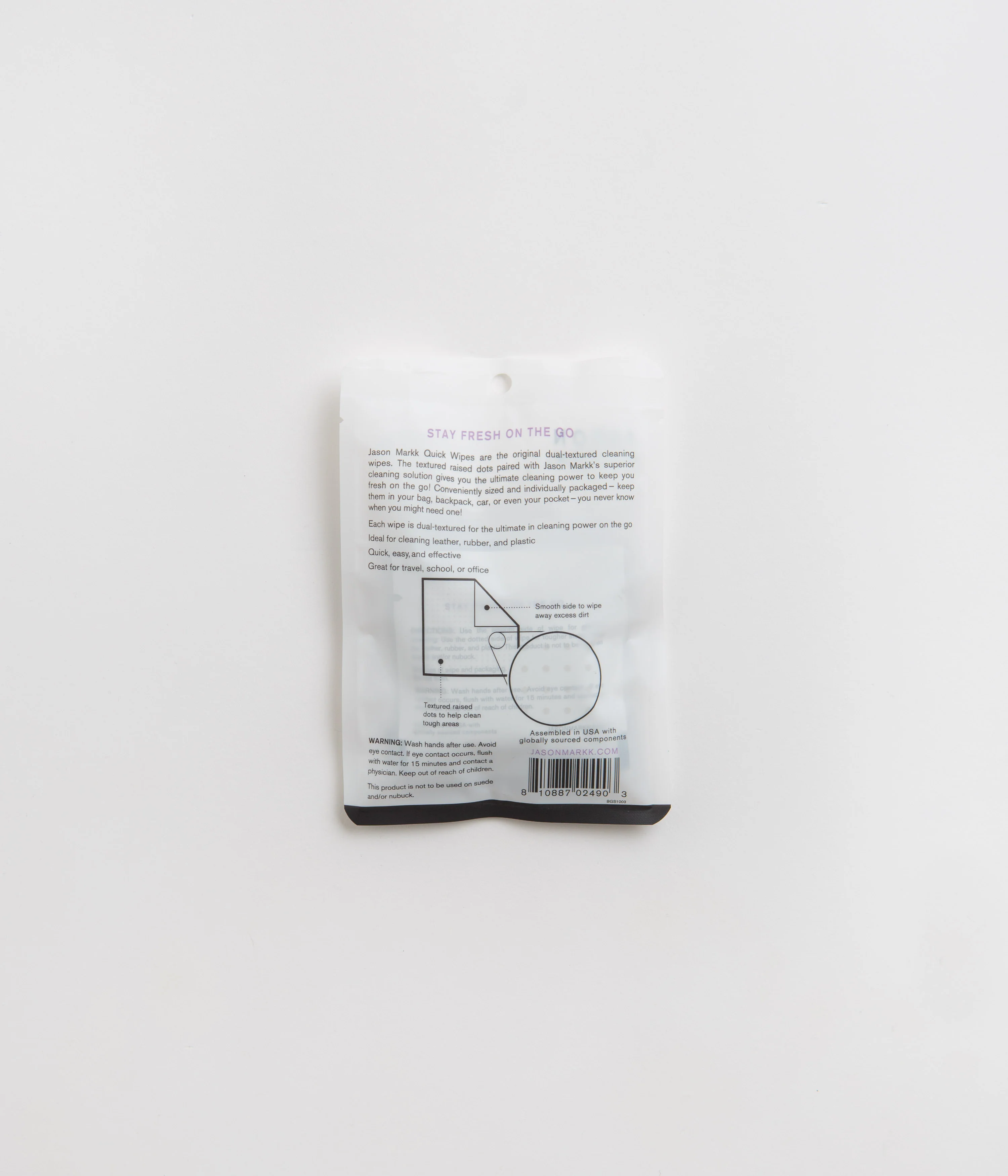 Jason Markk Premium Quick Wipes - 3 Pack - Image 2