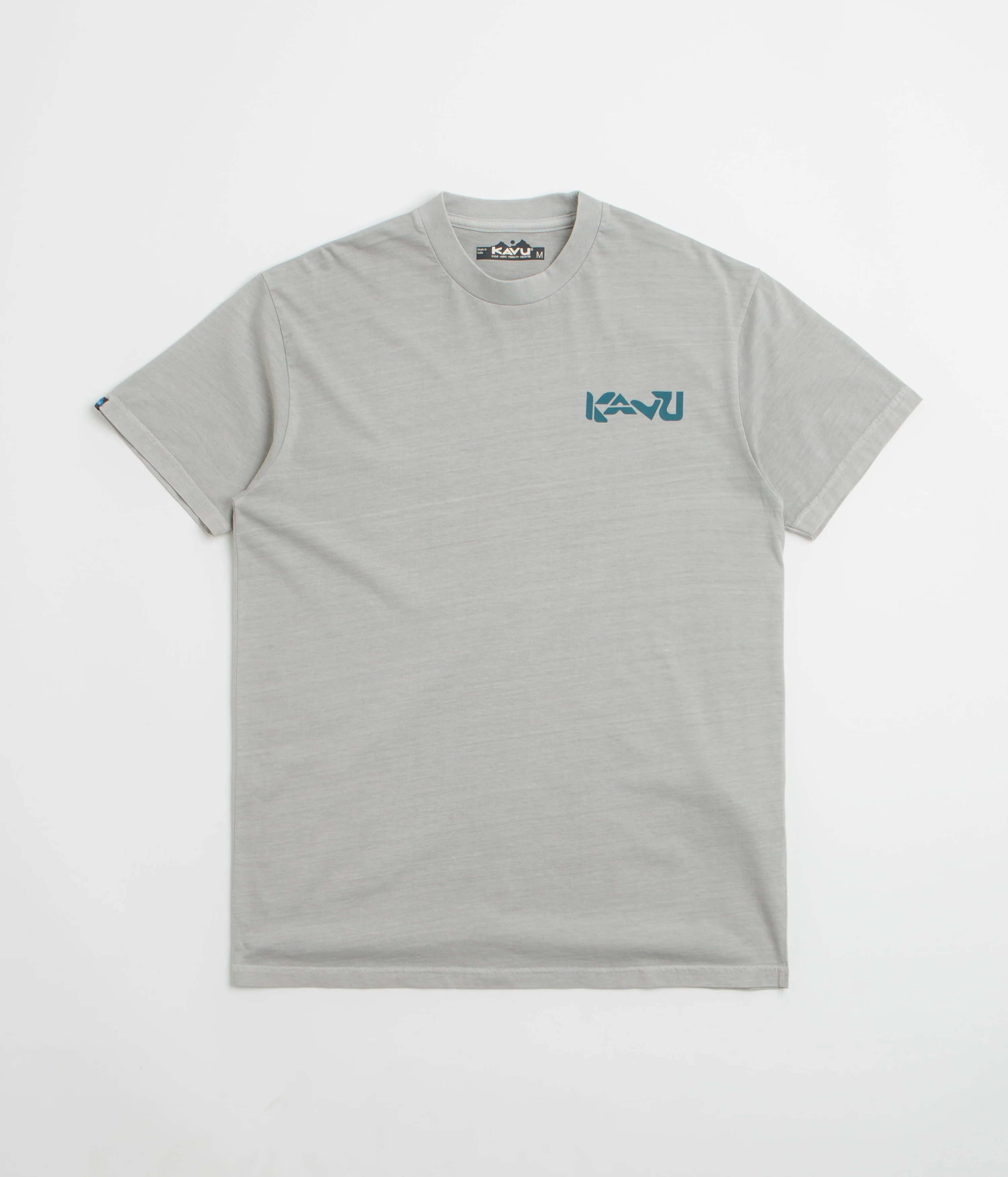 Kavu Cubed T-Shirt - Ultimate Grey - Image 2