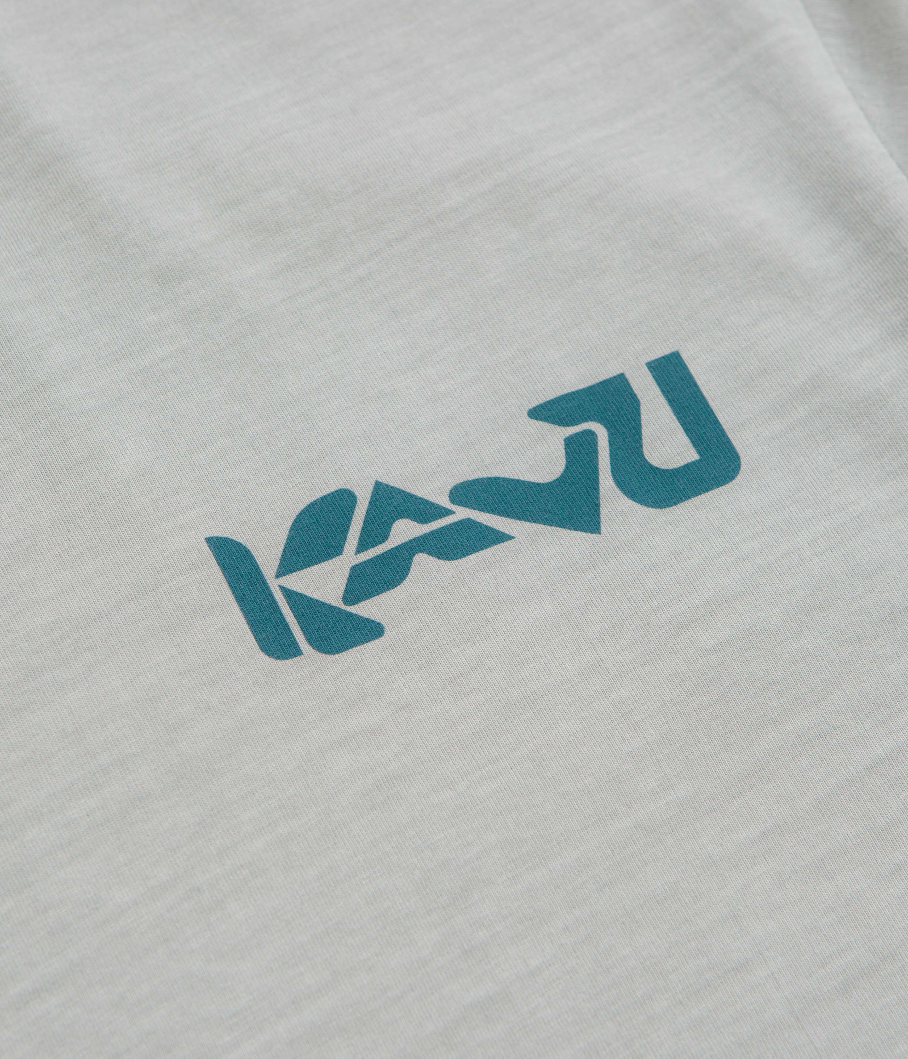 Kavu Cubed T-Shirt - Ultimate Grey - Image 5