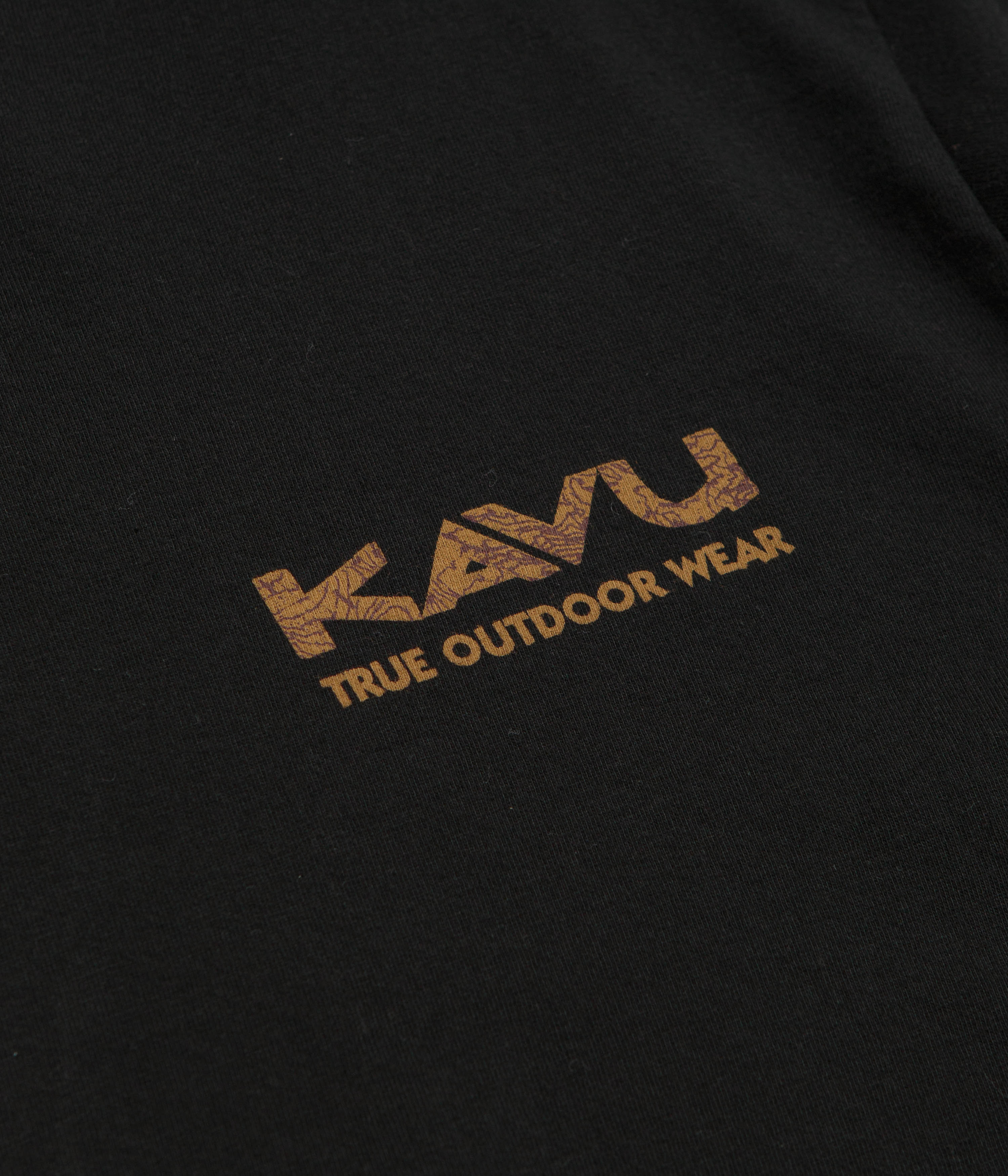 Kavu Range T-Shirt - Black - Image 5