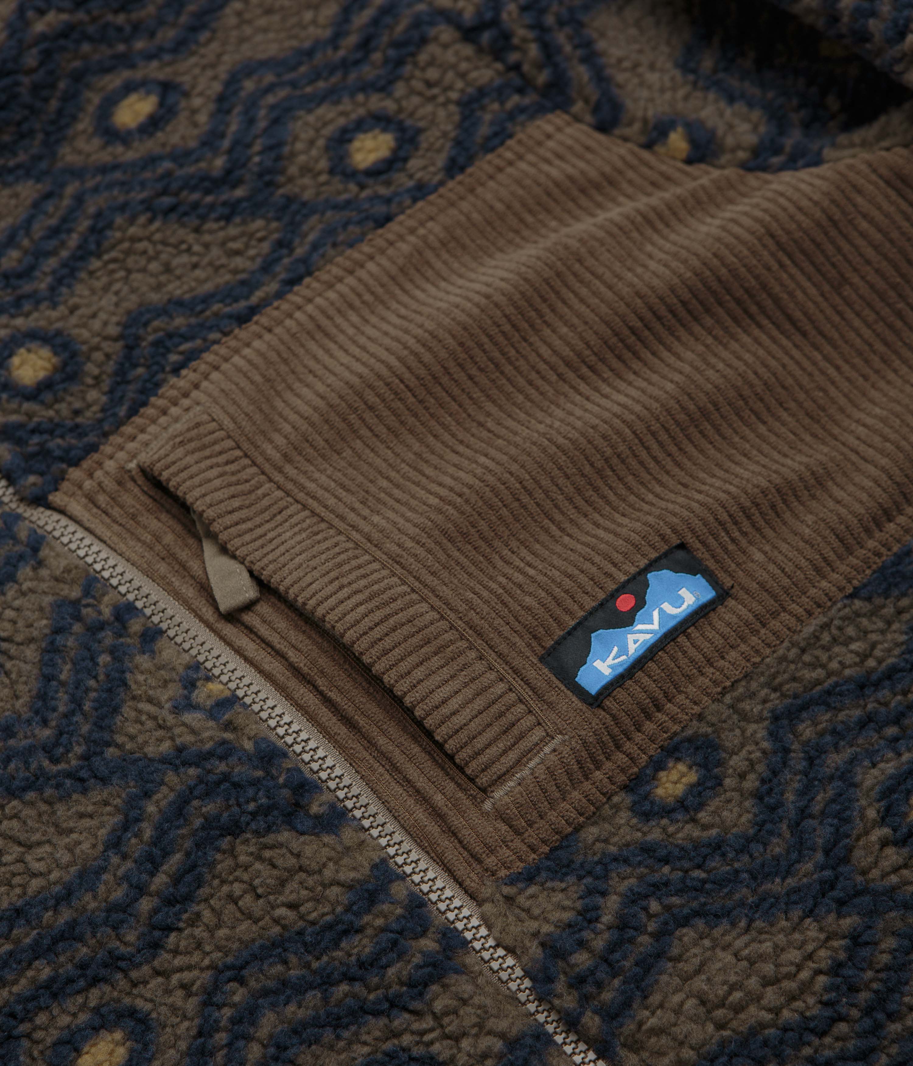 Kavu Wayside Fleece - Walnut Mountain - Image 5