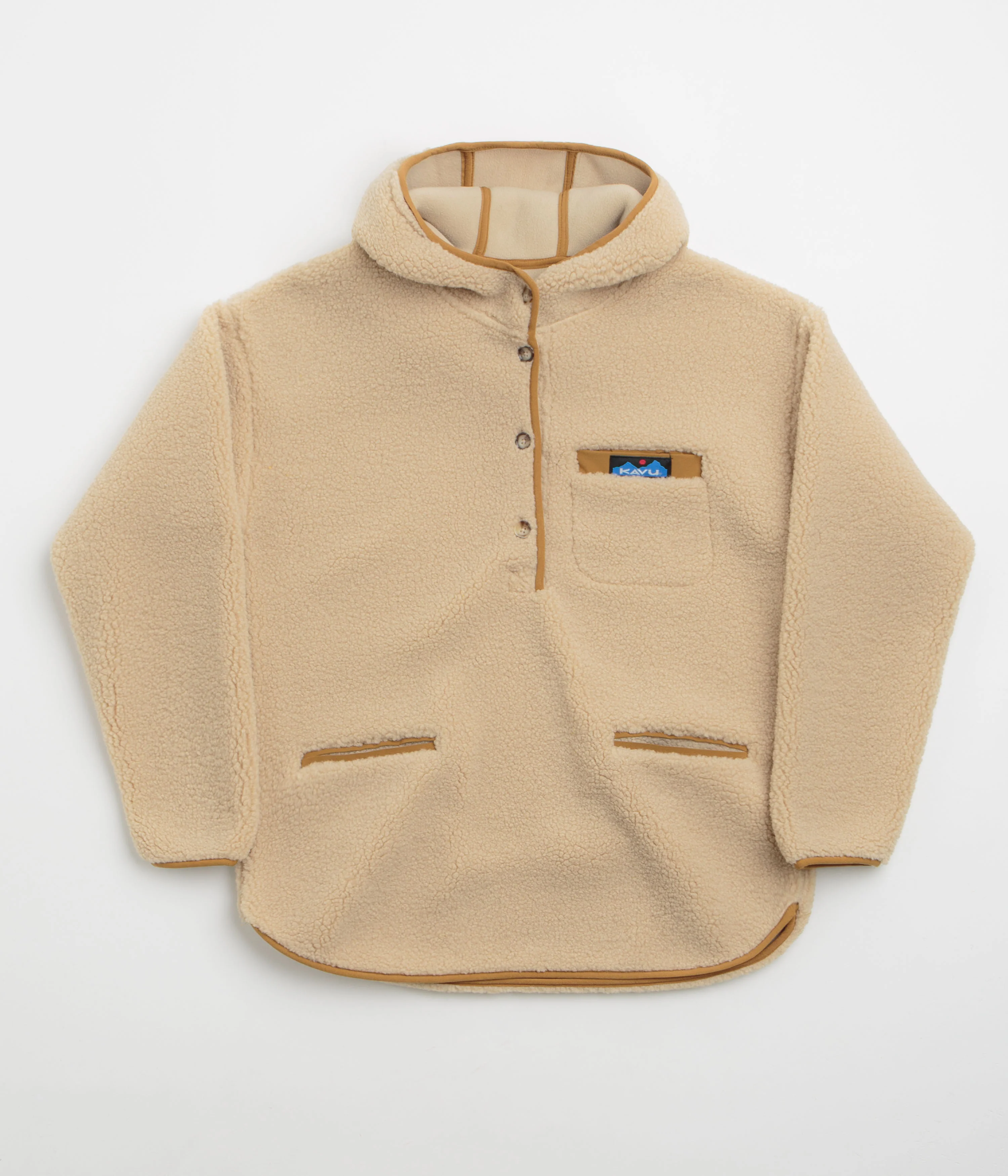 Kavu Womens Roselake Hooded Fleece - Oatmeal