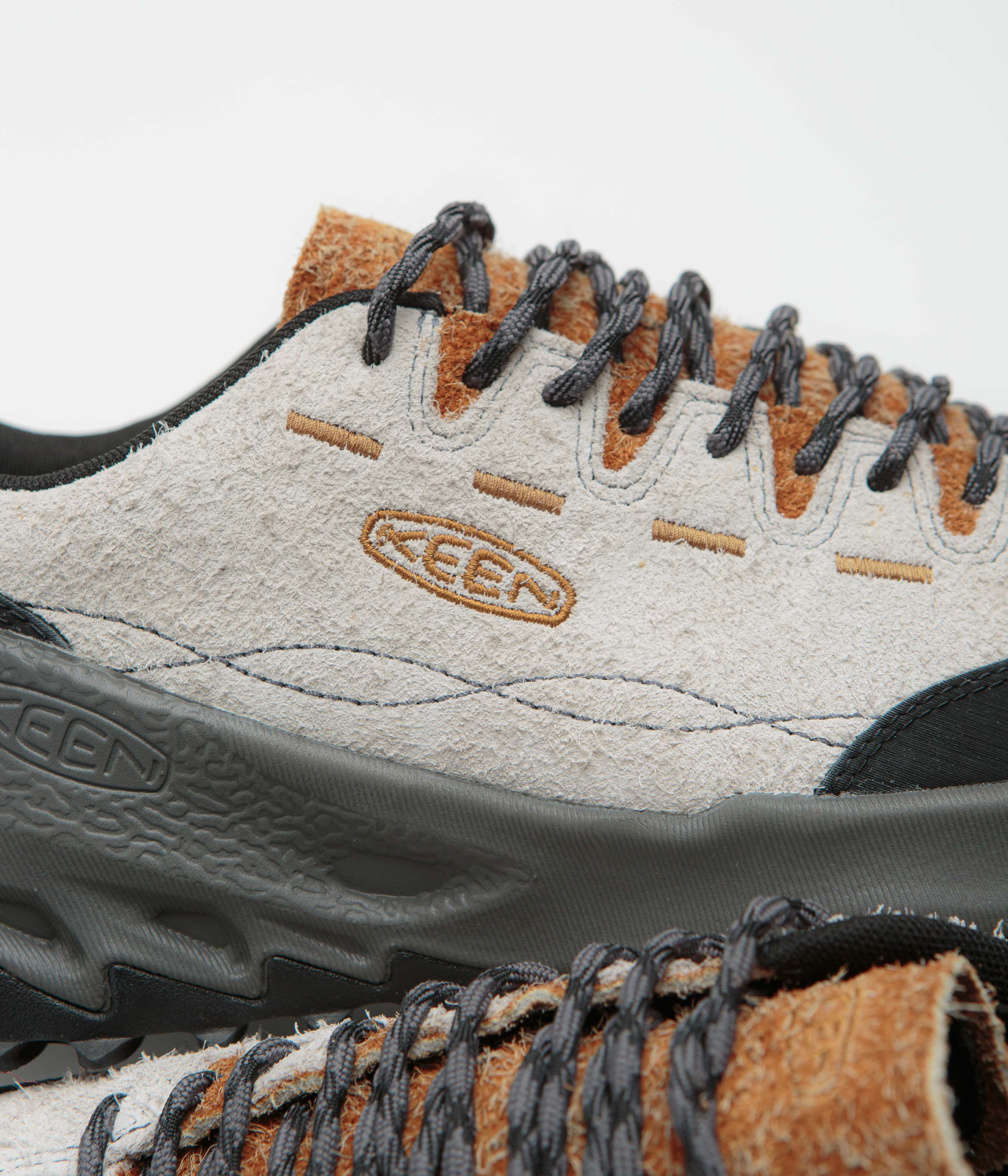 Keen Jasper Zionic Shoes - Vapor / Keen Maple - Image 3