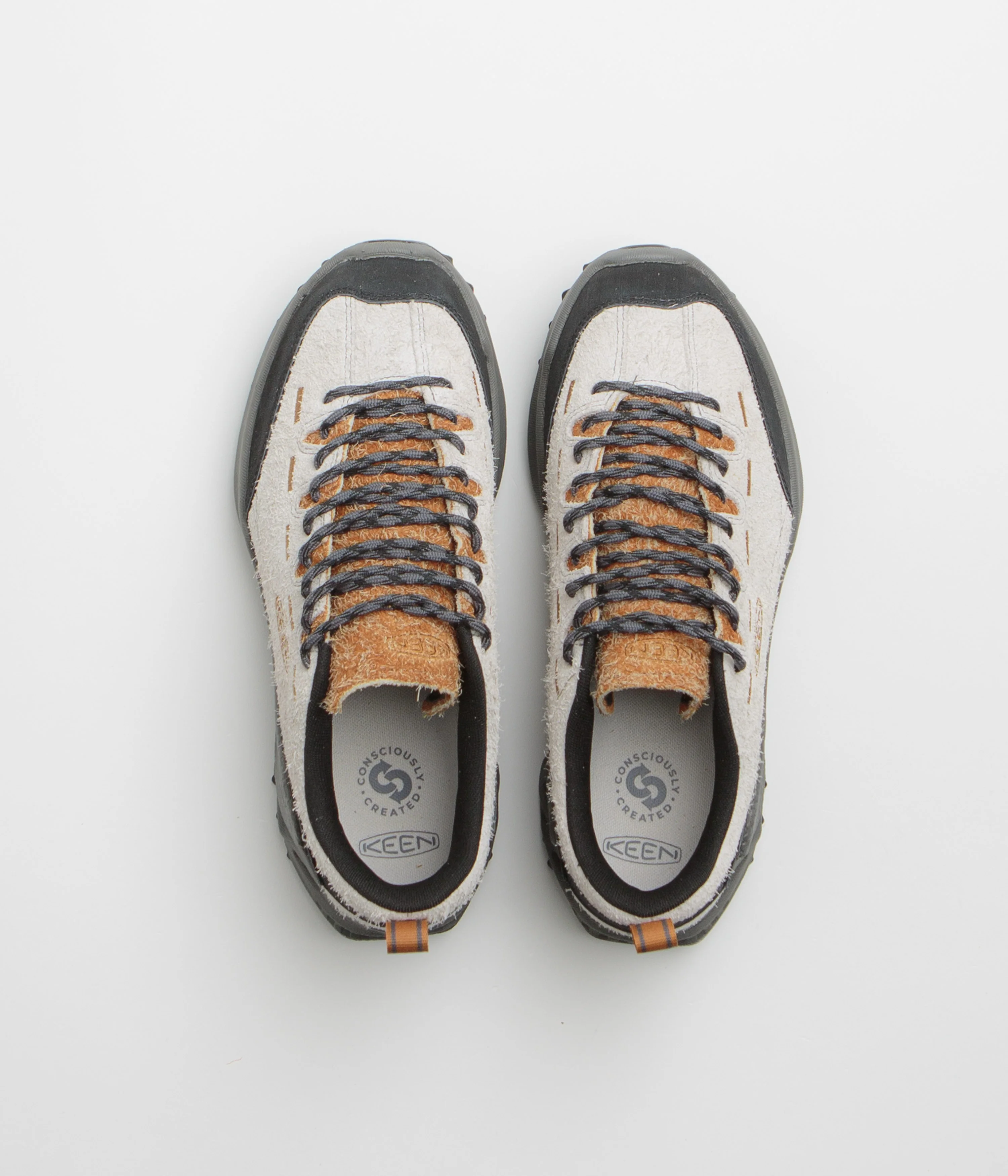 Keen Jasper Zionic Shoes - Vapor / Keen Maple - Image 7