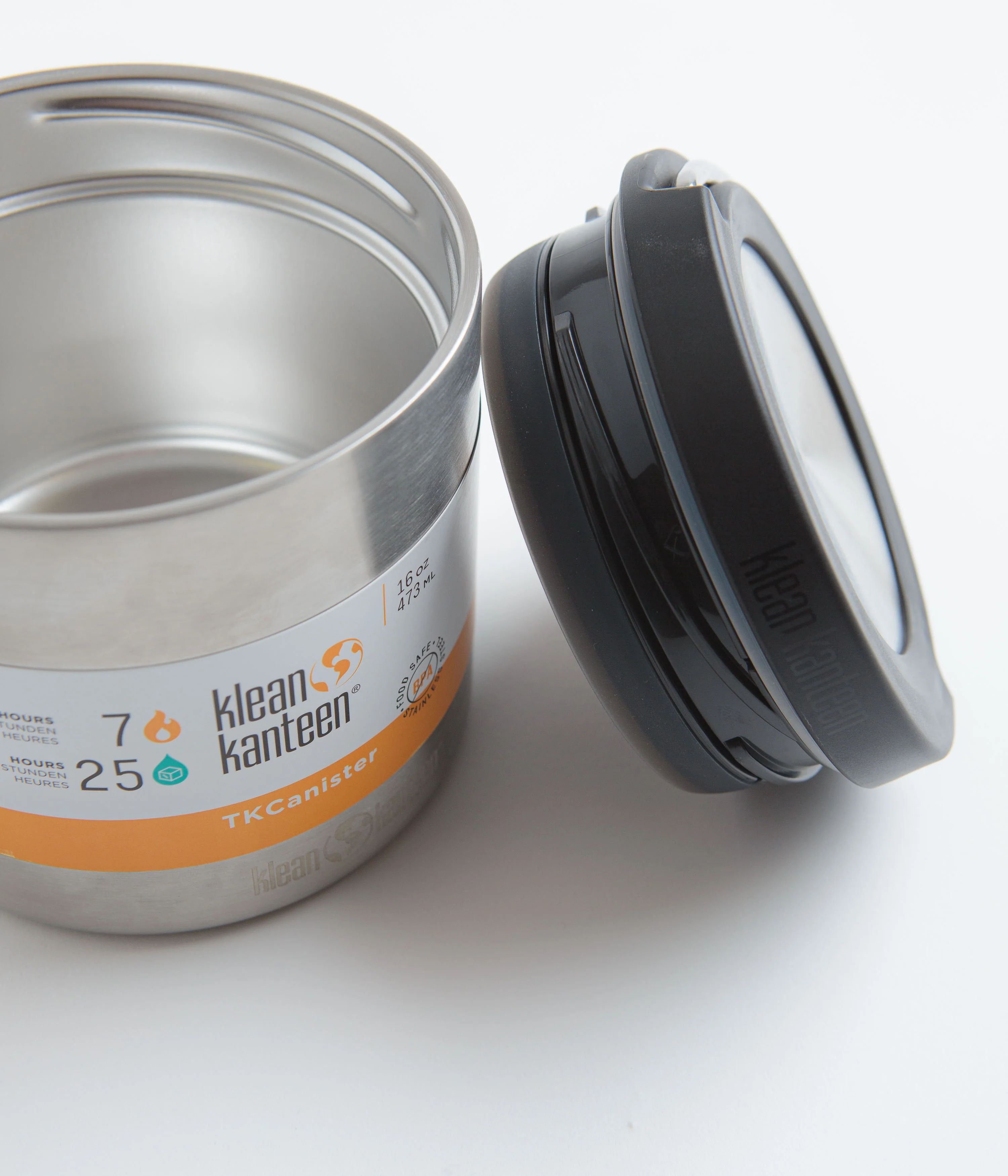 Klean Kanteen TK 473ml Insulated Food Canister - Brushed Stainless - Image 2