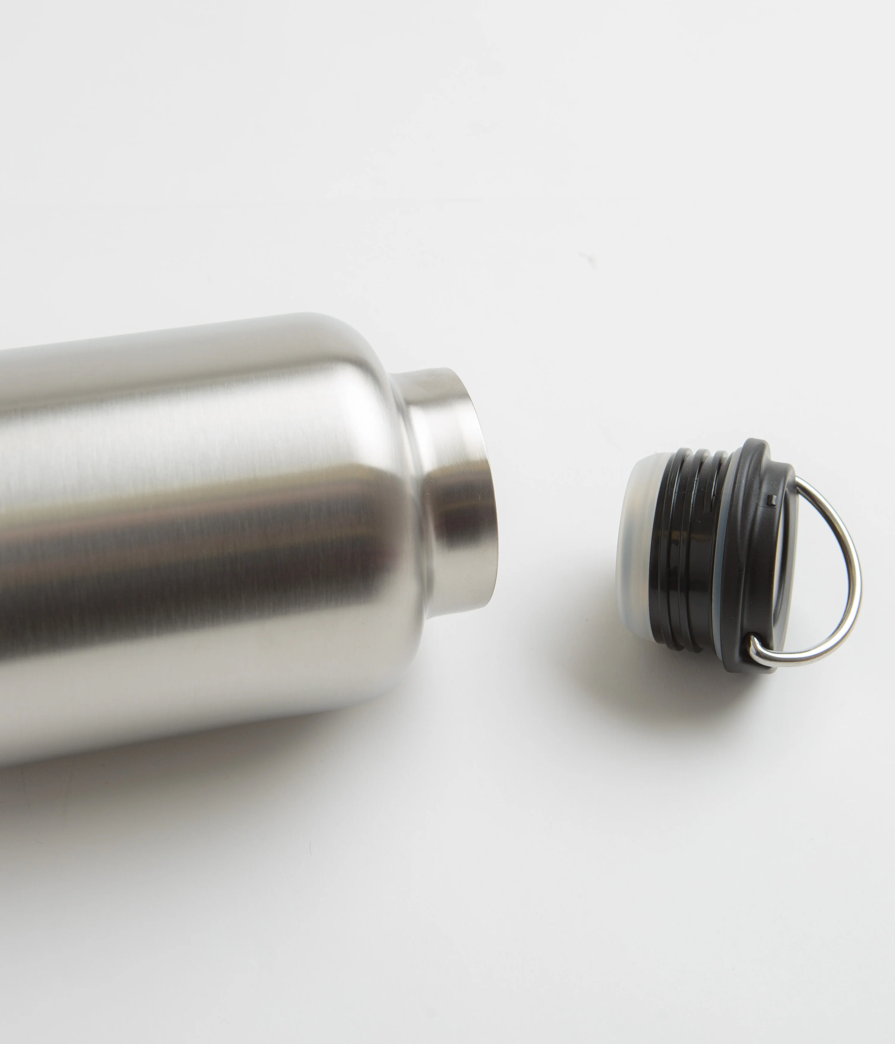 Klean Kanteen TKWide 1900ml Insulated Loop Cap Flask - Brushed Stainless - Image 3