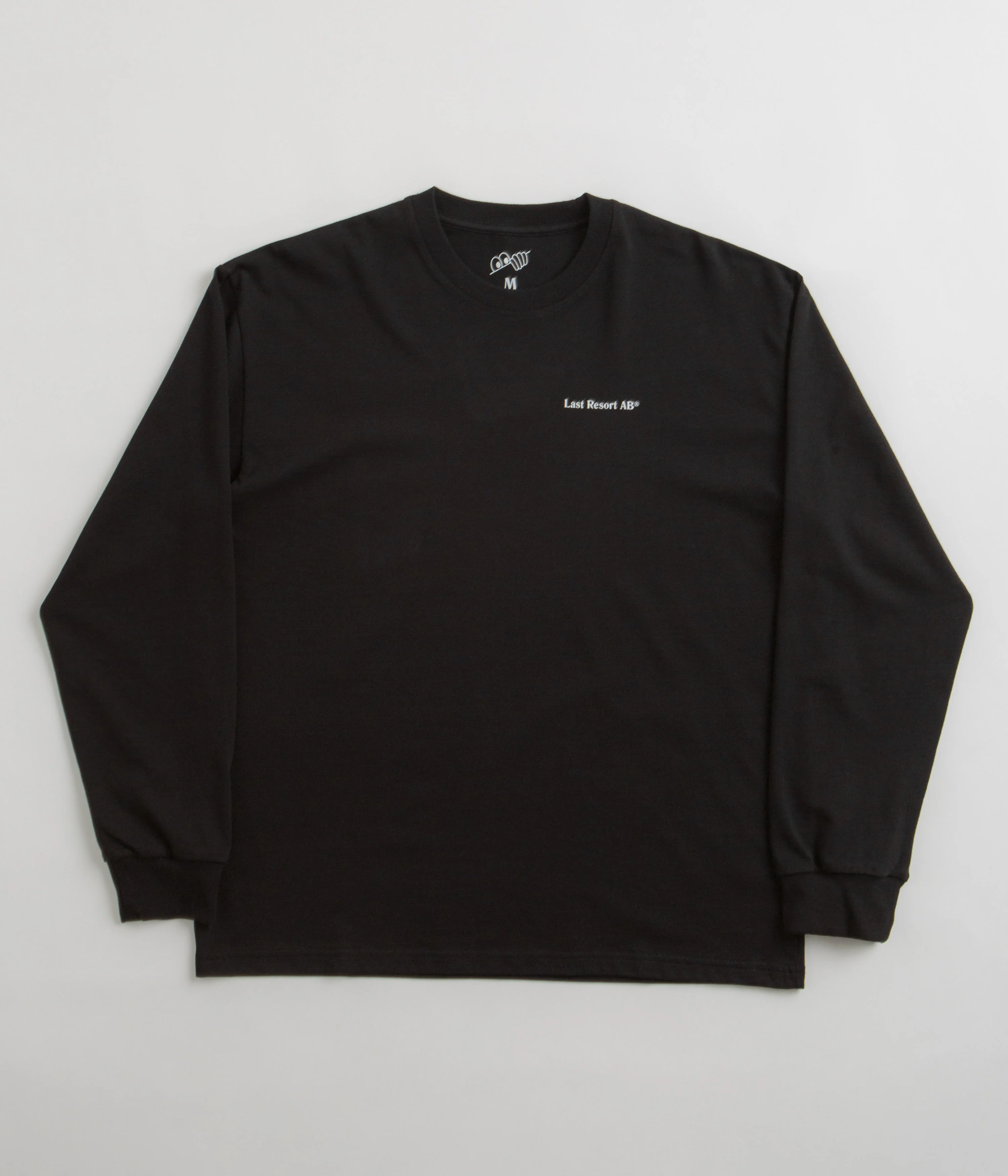 Last Resort AB Atlas Monogram Long Sleeve T-Shirt - Black / White - Image 2