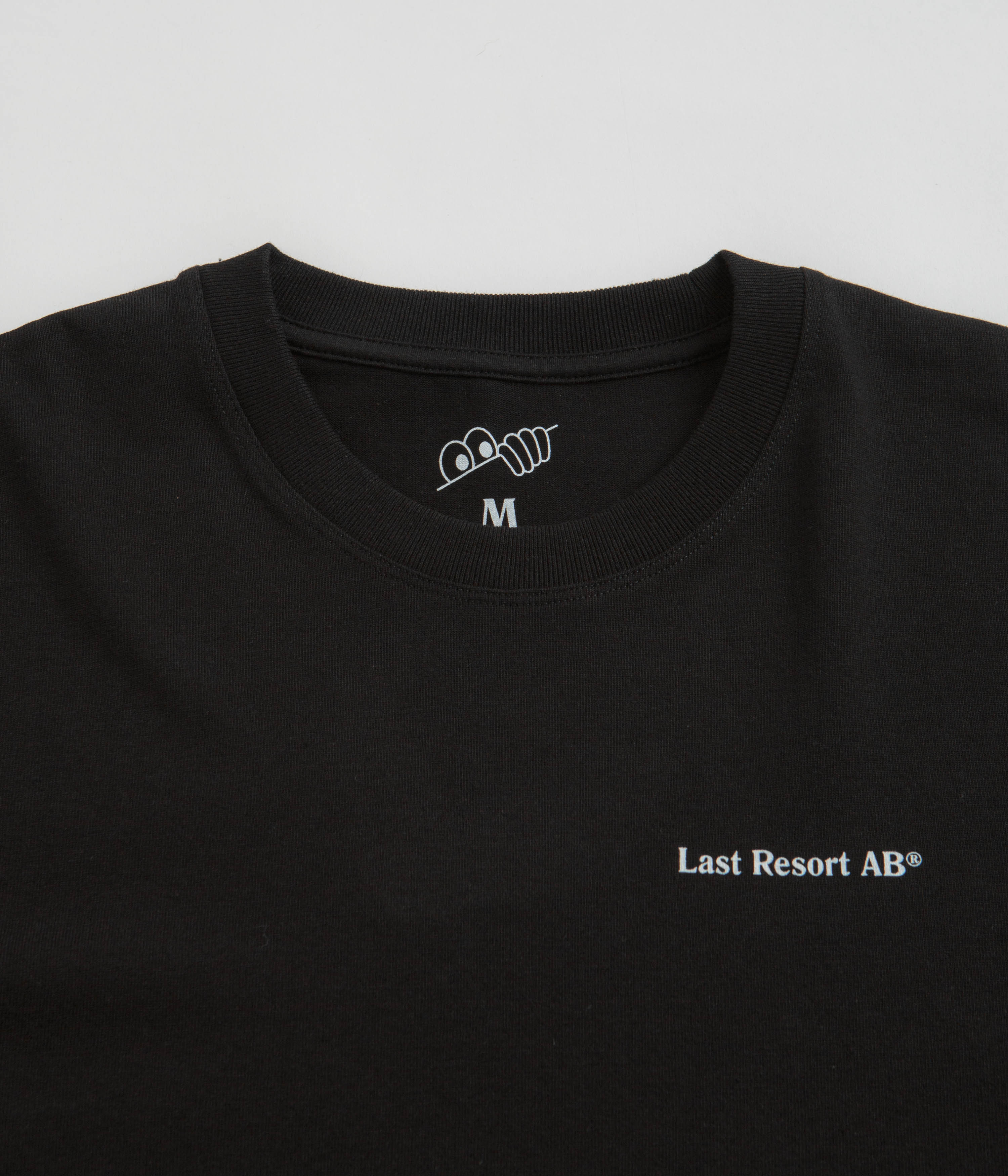 Last Resort AB Atlas Monogram Long Sleeve T-Shirt - Black / White - Image 3