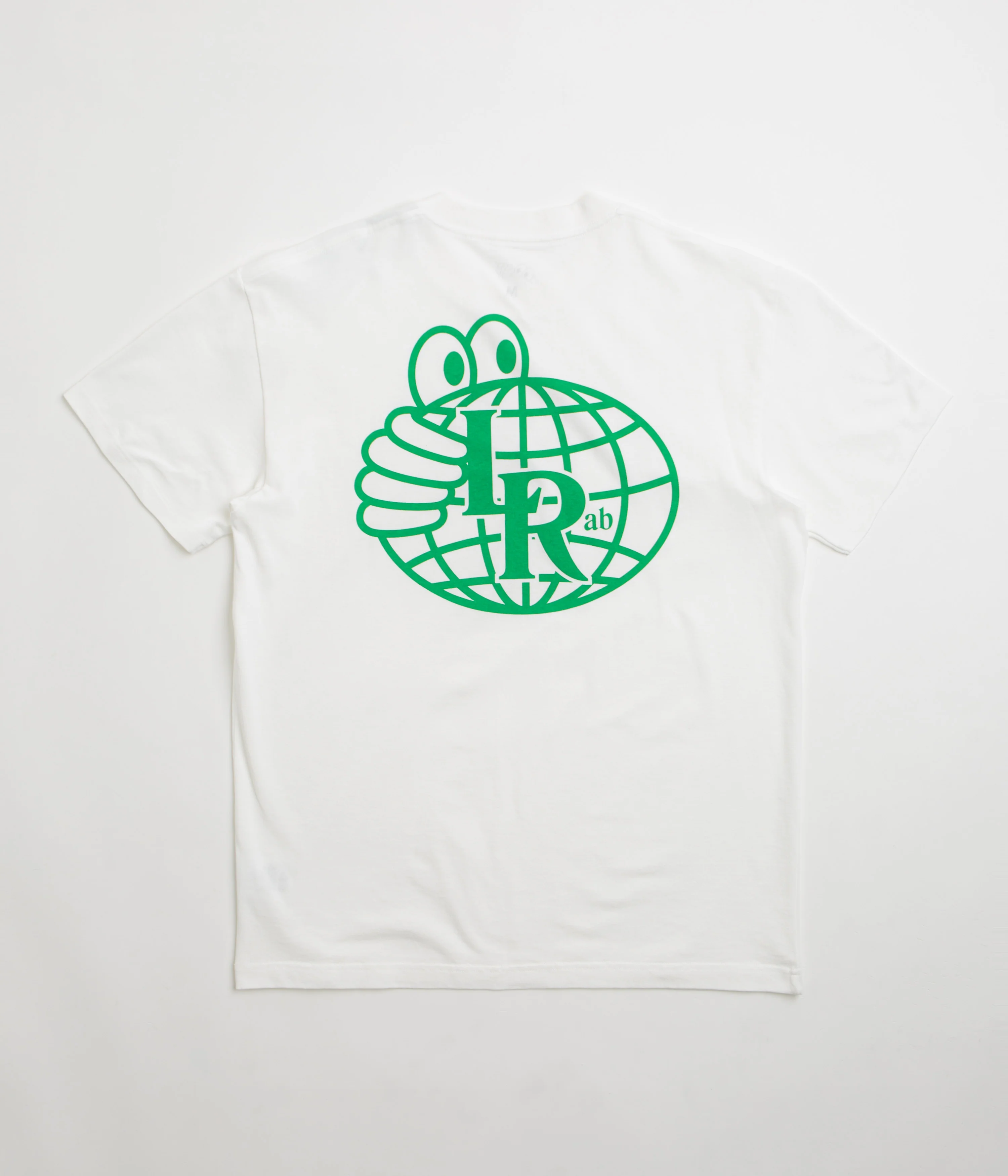 Last Resort AB Atlas Monogram T-Shirt - White / Kelly Green - Image 2