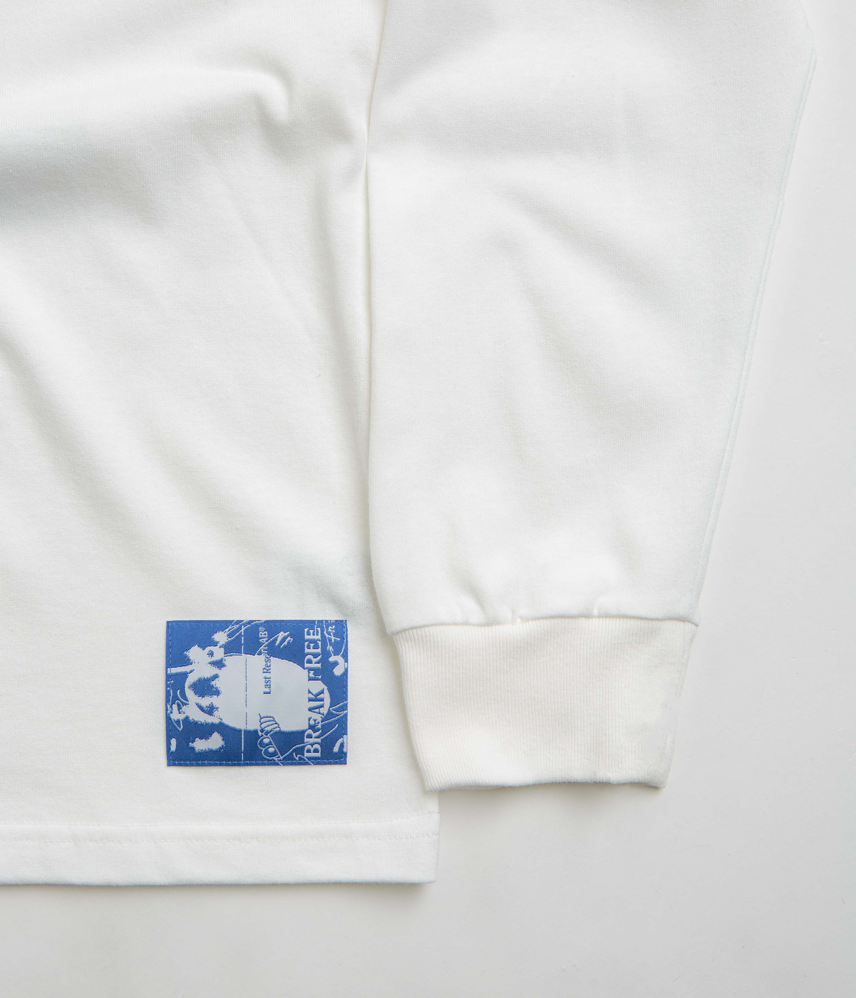 Last Resort AB Brain Freeze Long Sleeve T-Shirt - White - Image 5