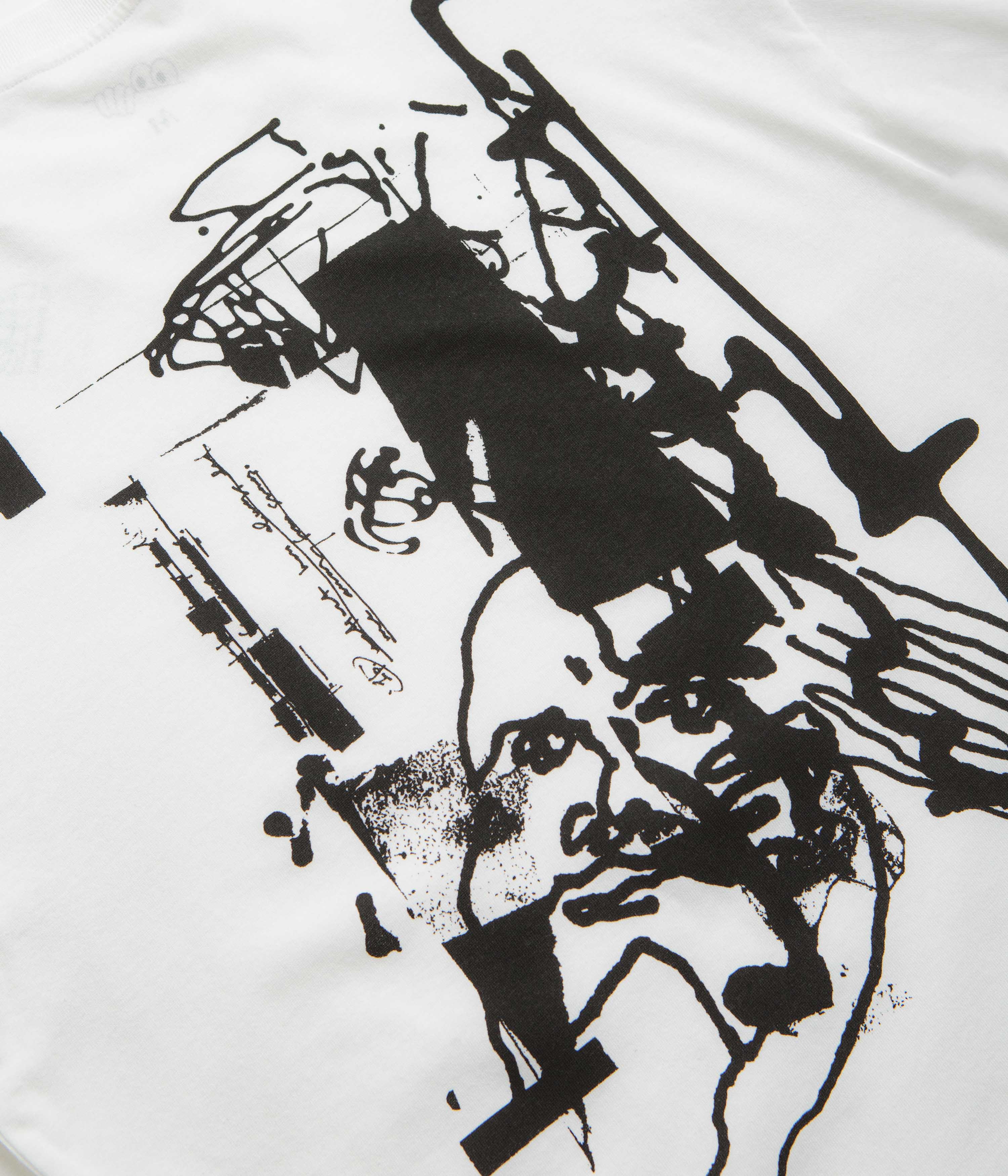 Last Resort AB Brain Freeze Long Sleeve T-Shirt - White - Image 6