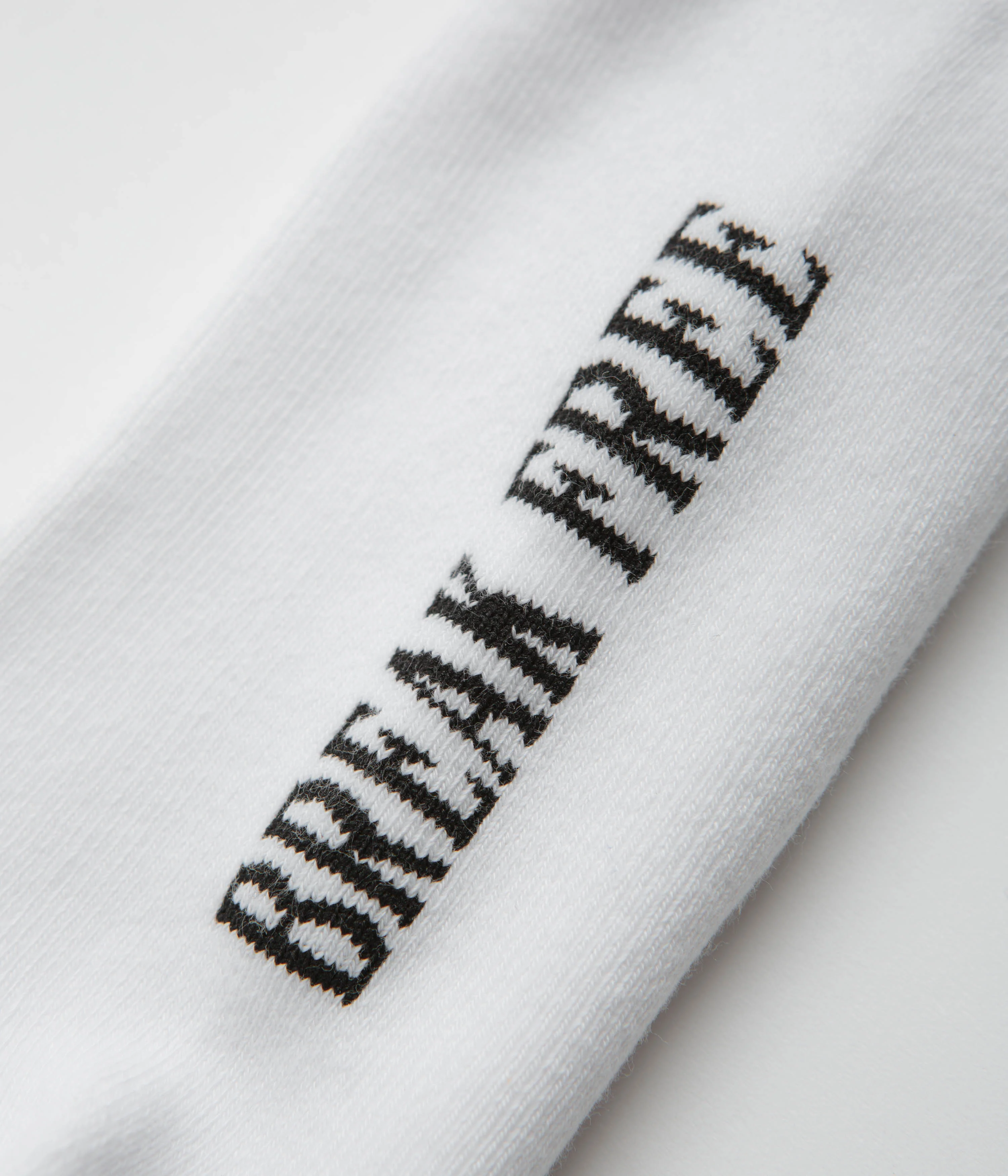Last Resort AB Bubble Socks - White / Black - Image 4
