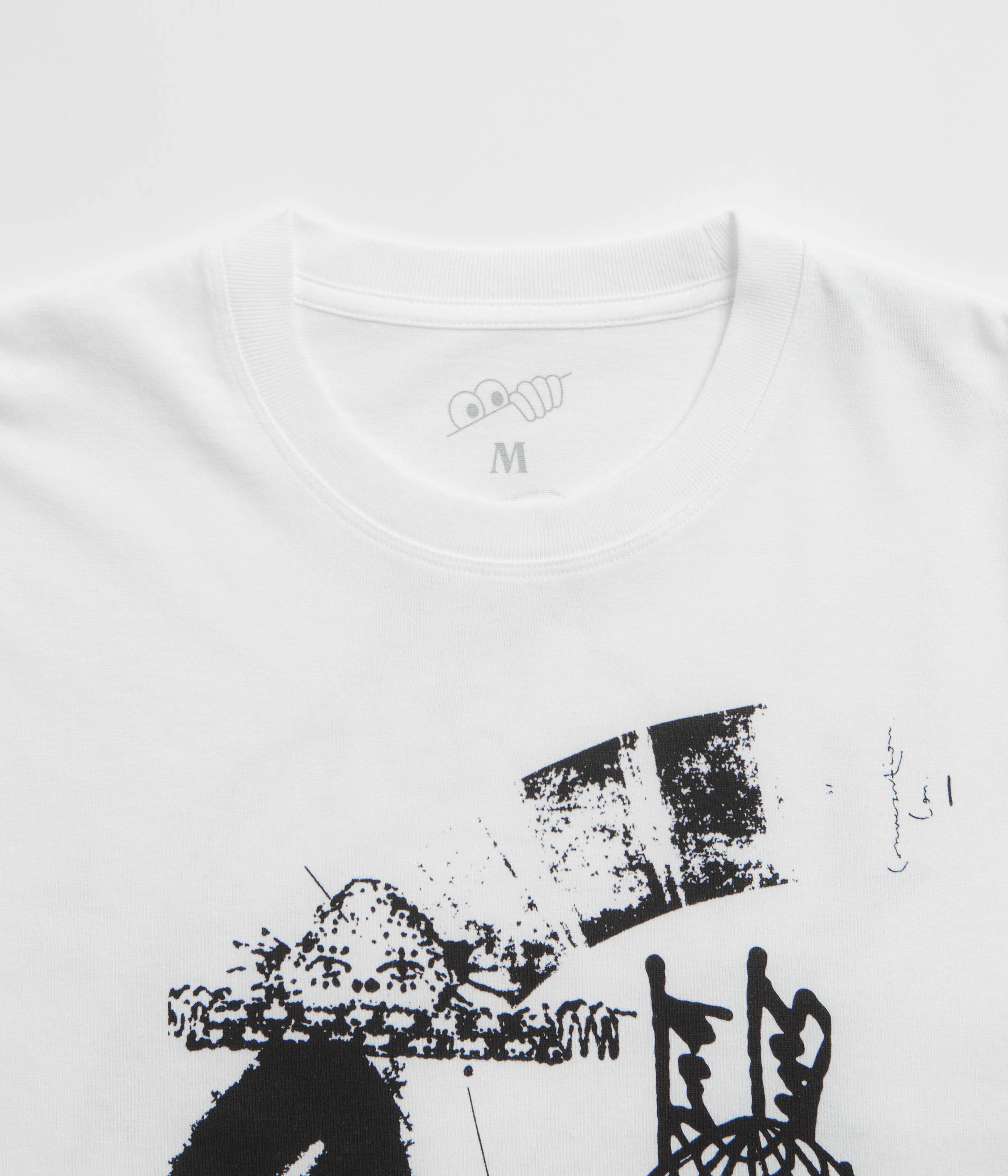 Last Resort AB Fig 16 Long Sleeve T-Shirt - White / Black - Image 5