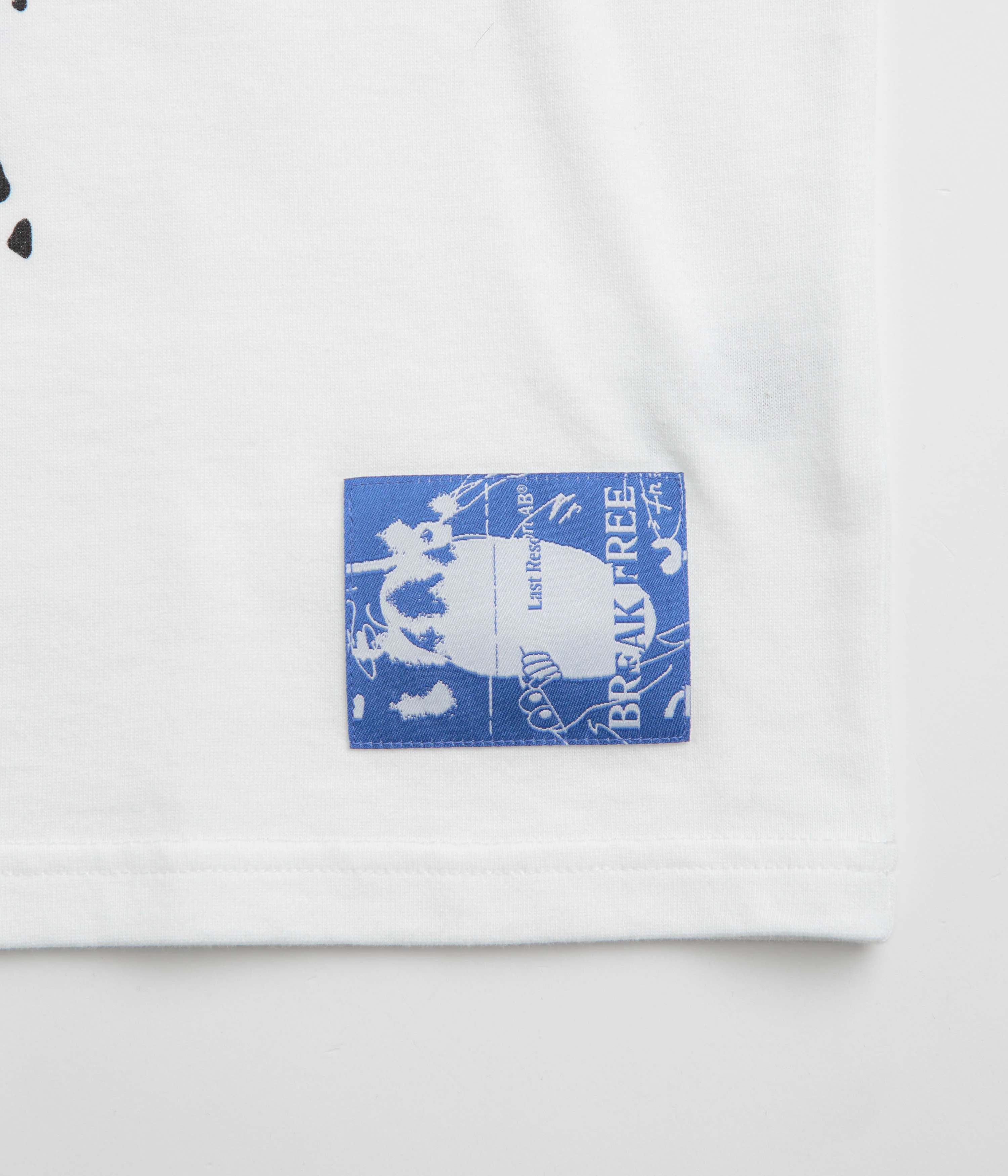 Last Resort AB Fig 16 Long Sleeve T-Shirt - White / Black - Image 6