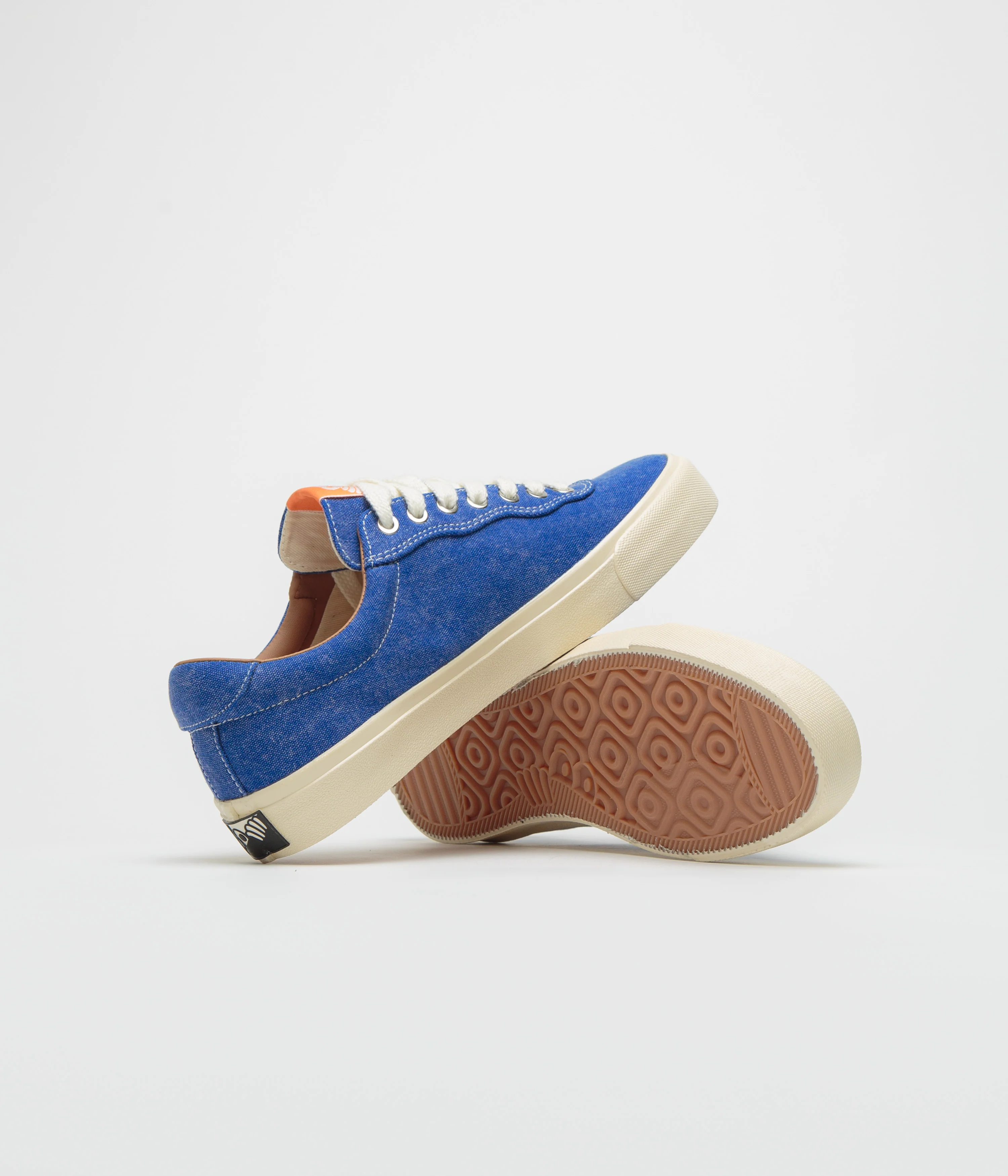 Last Resort AB VM001 Canvas Shoes - Washed Royal Blue / White - Image 5