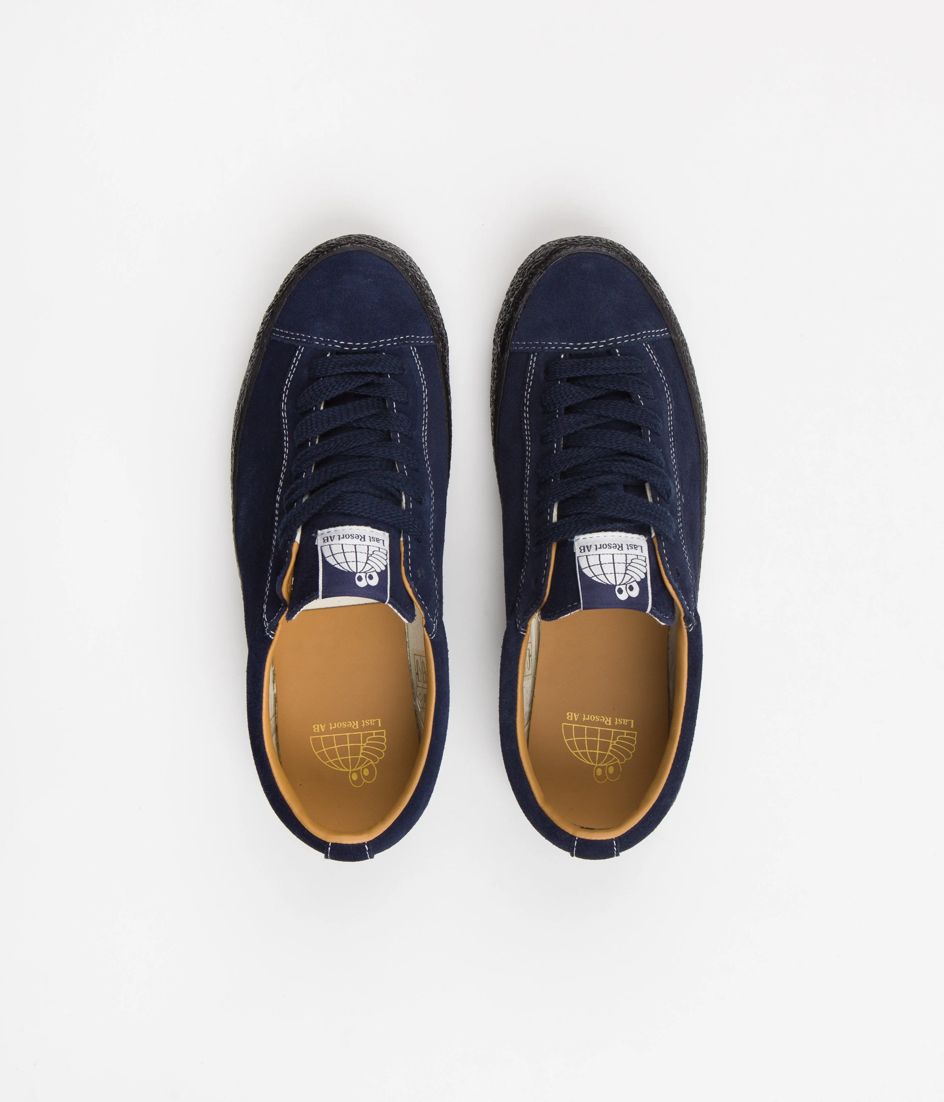 Last Resort AB VM002 Suede Shoes - Navy / Black / White - Image 7