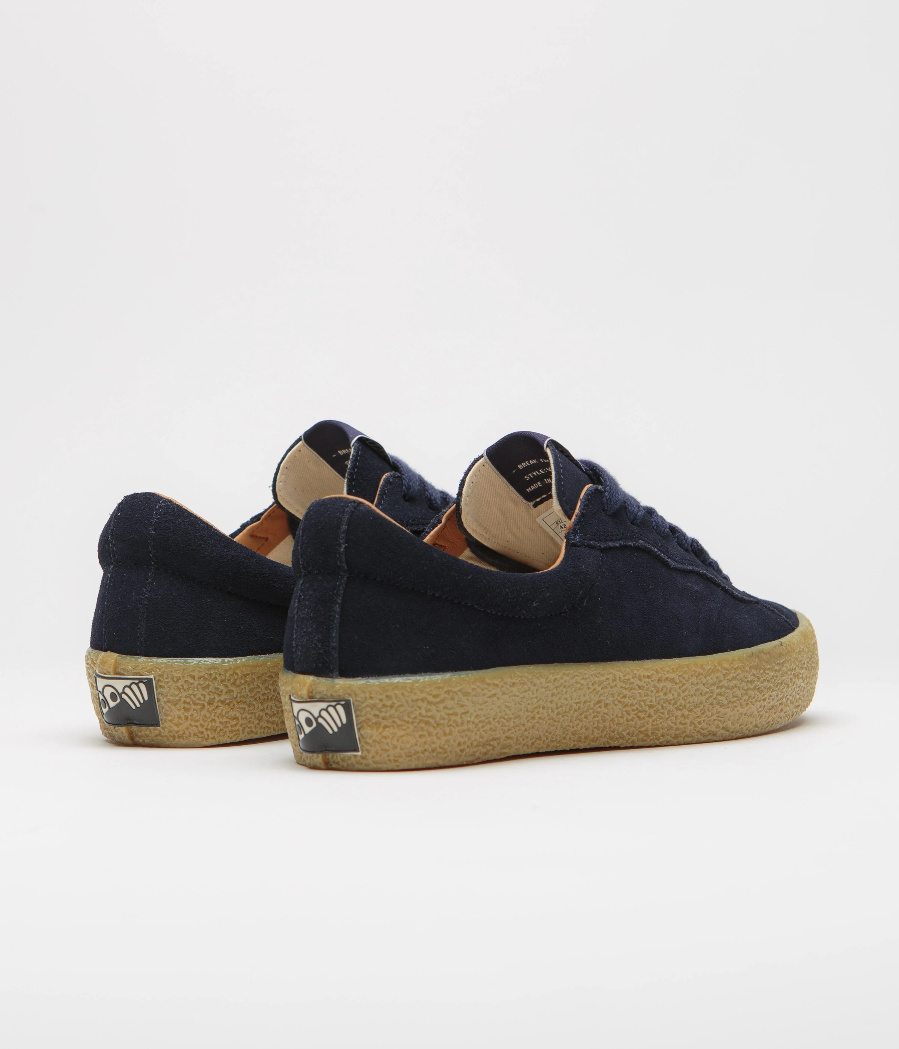 Last Resort AB VM002 Suede Shoes - Navy / Gum - Image 4