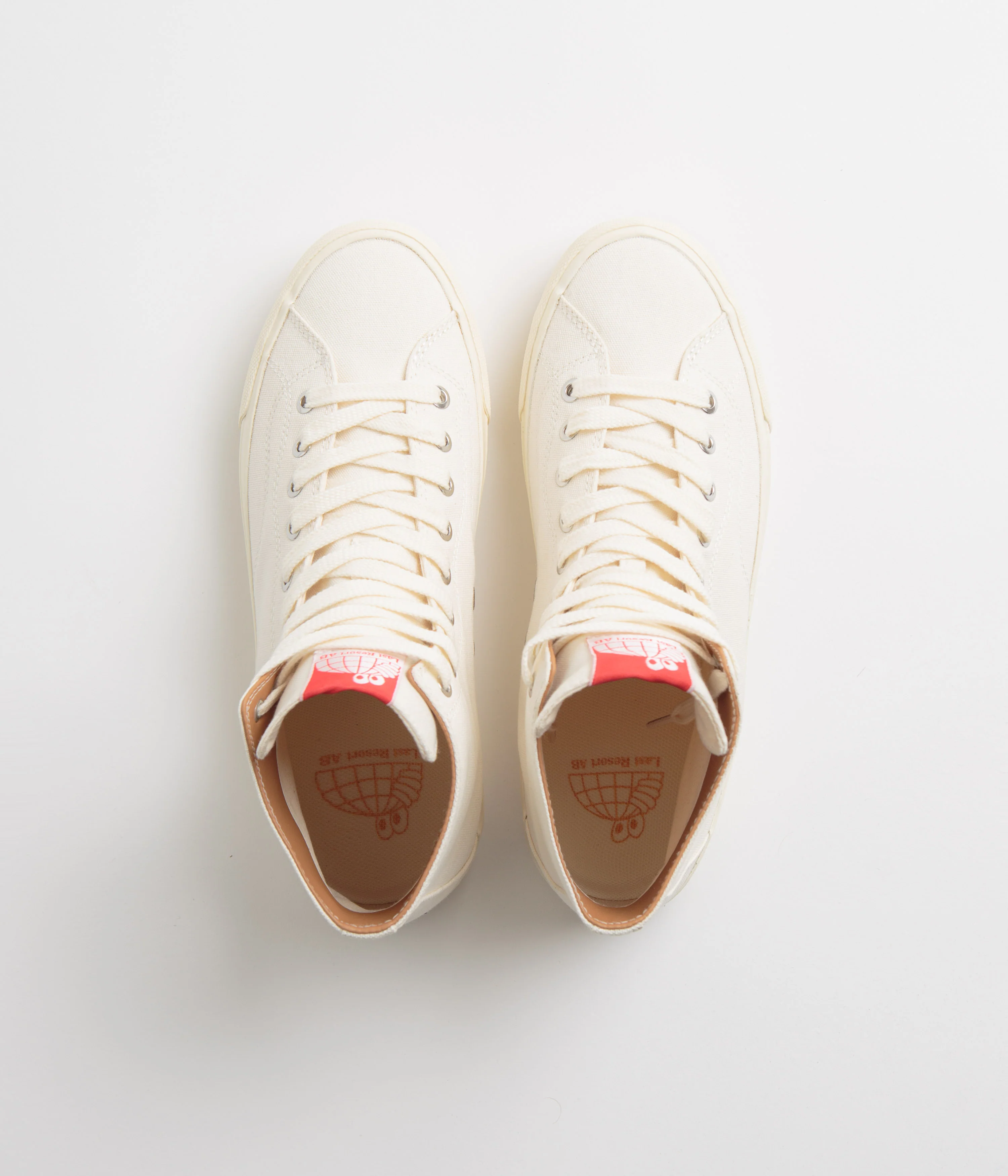 Last Resort AB VM003 Canvas Hi Shoes - White / White - Image 7