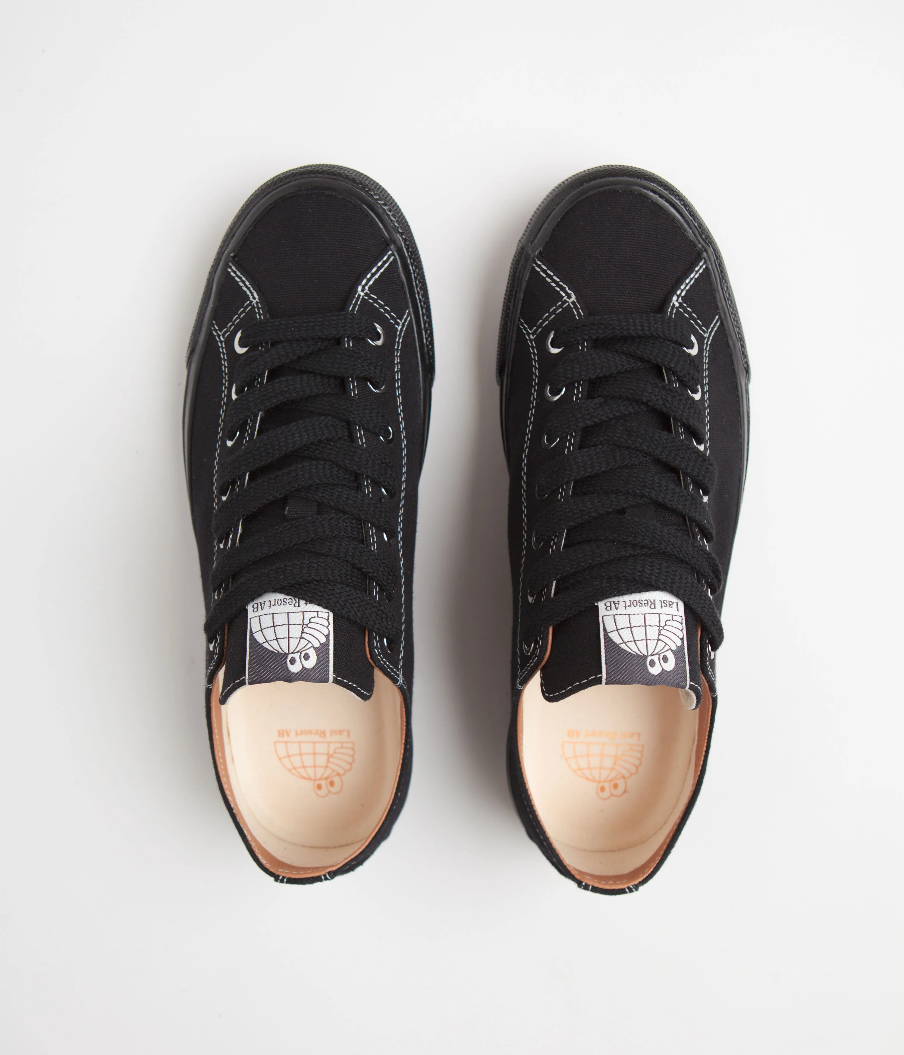 Last Resort AB VM003 Canvas Shoes - Black / Black / White - Image 7