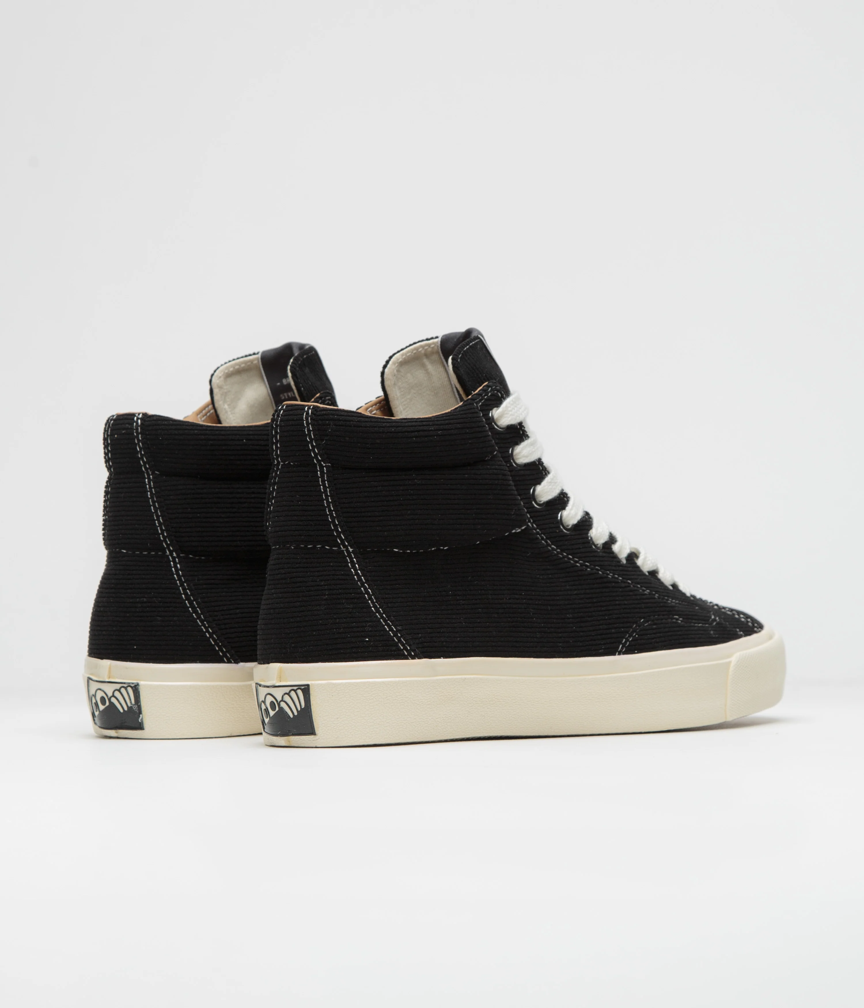 Last Resort AB VM003 Hi Cord Shoes - Black / White - Image 4