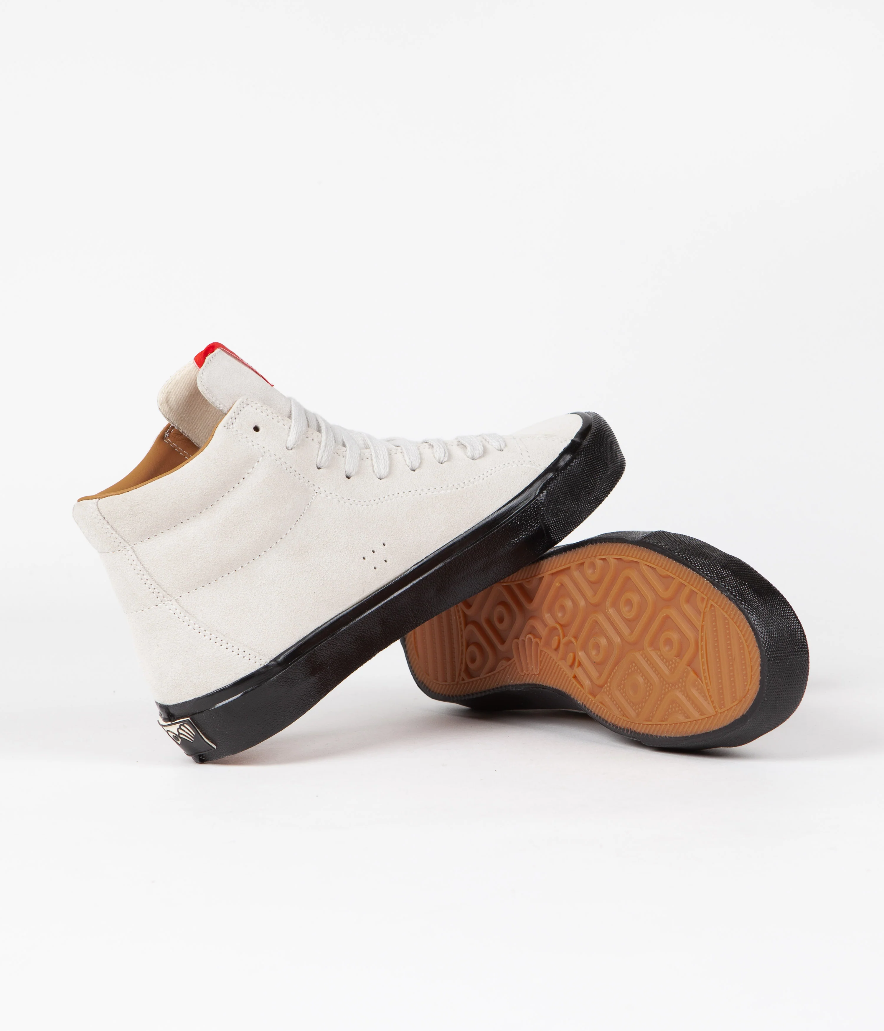 Last Resort AB VM003 Suede Hi Shoes - White / Black - Image 5