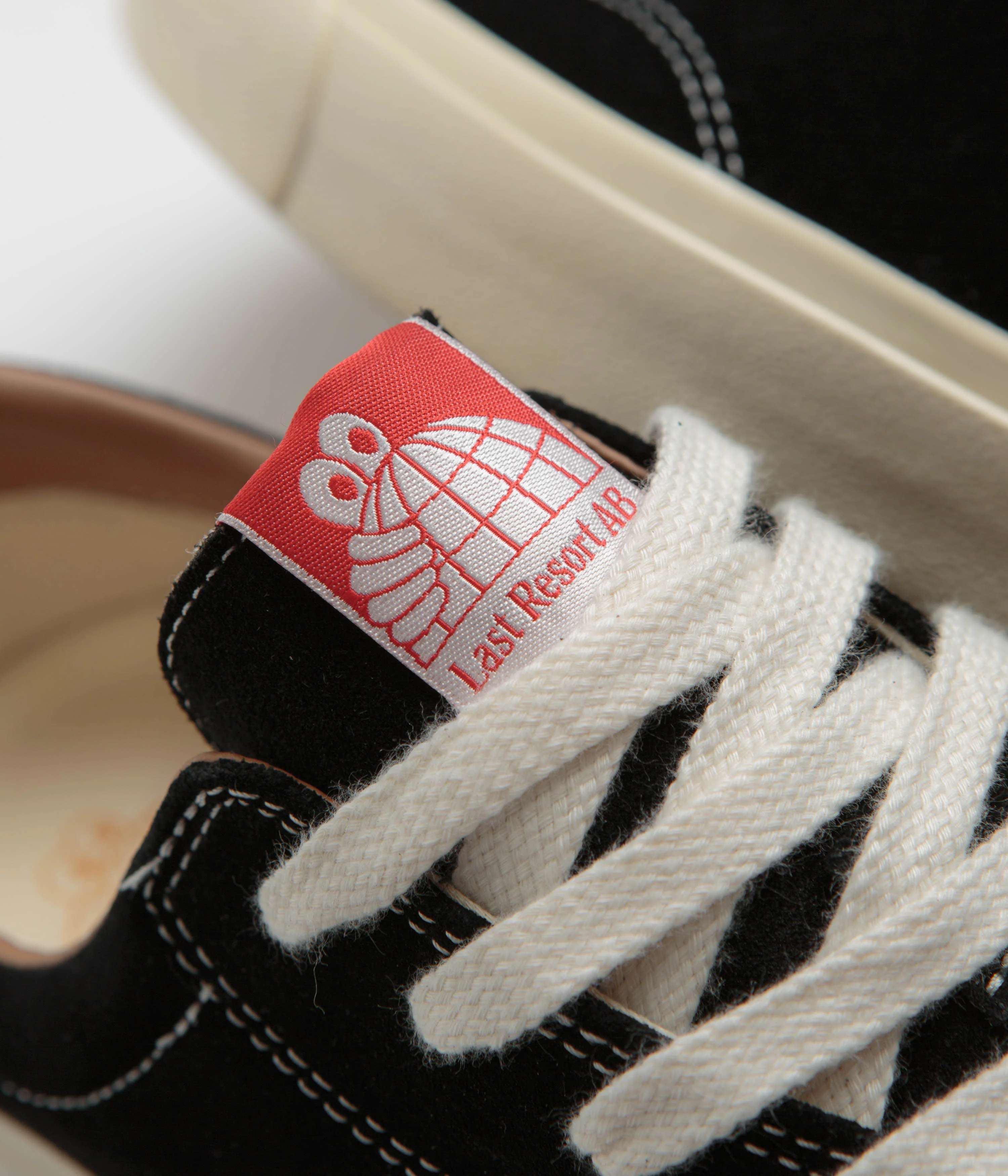 Last Resort AB VM003 Suede Shoes - Black / White - Image 3