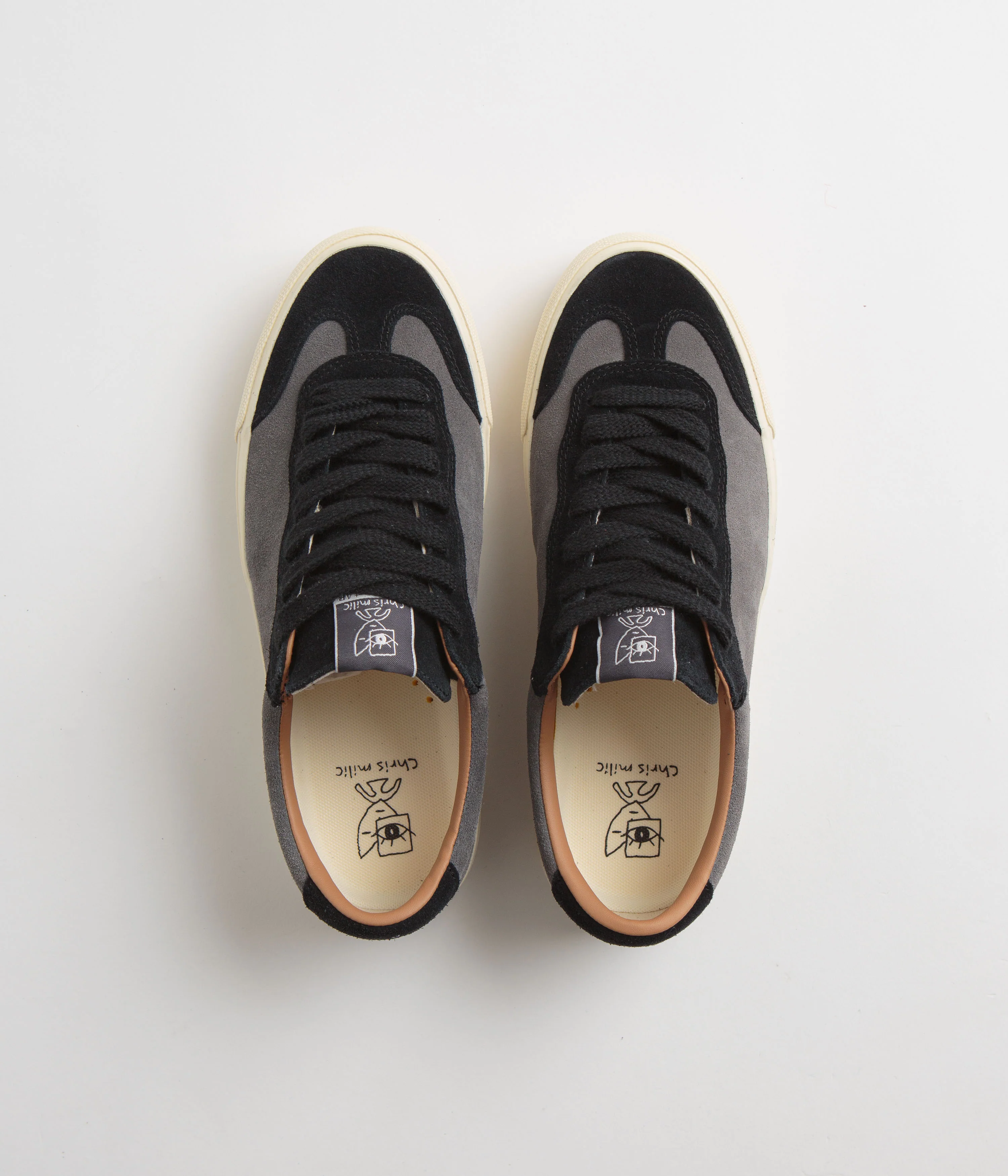 Last Resort AB VM004 Milic Shoes - Black Graphite / White - Image 7