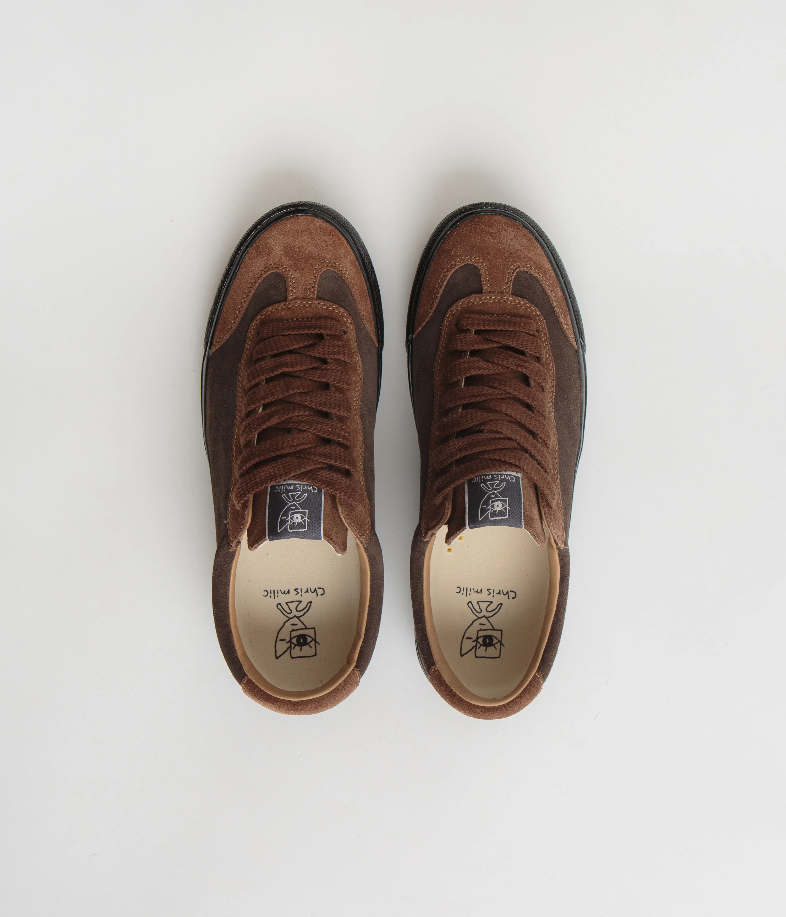 Last Resort AB VM004 Milic Suede Shoes - Duo Brown / Black - Image 7