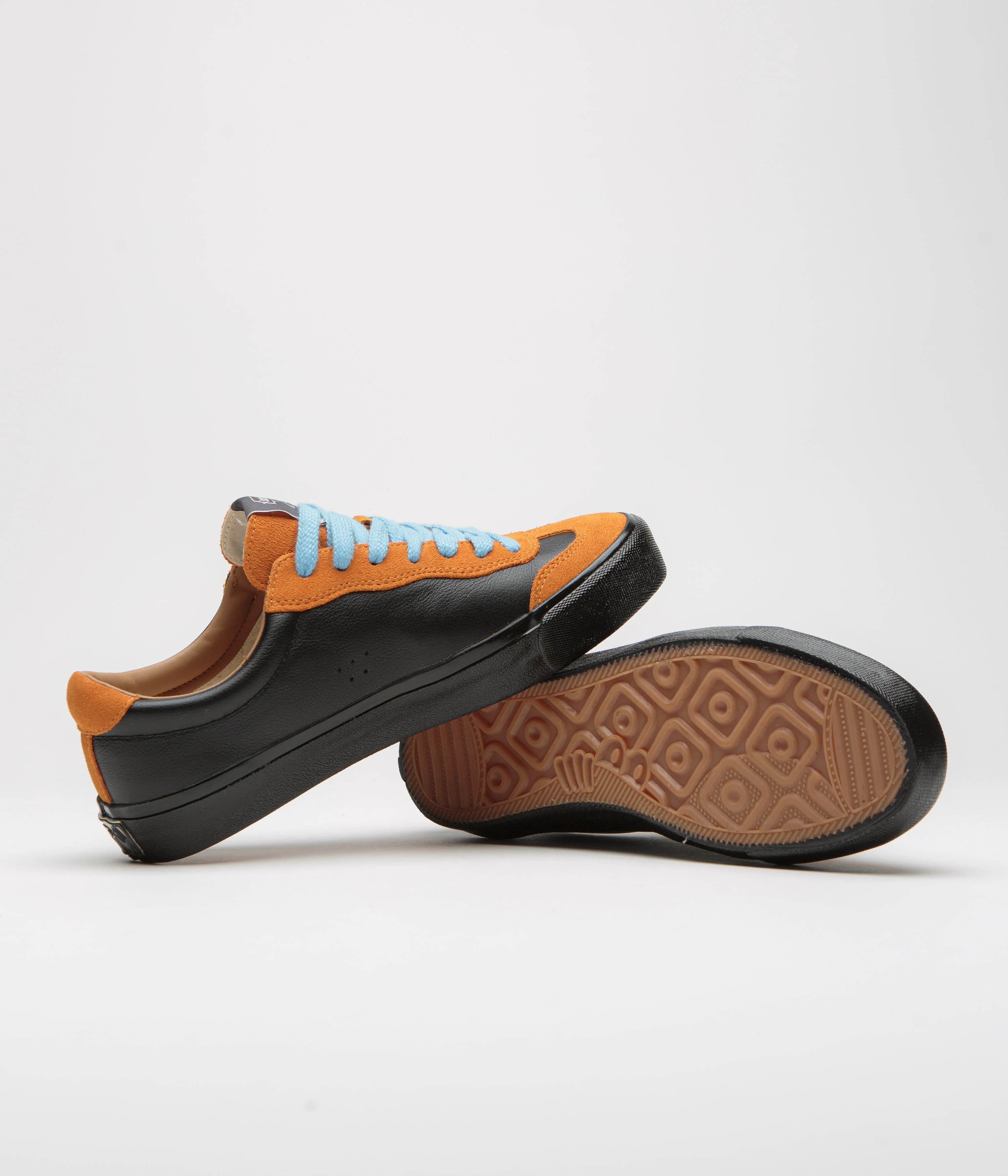 Last Resort AB VM004 Milic Suede Shoes - Duo Orange / Black / Black - Image 5