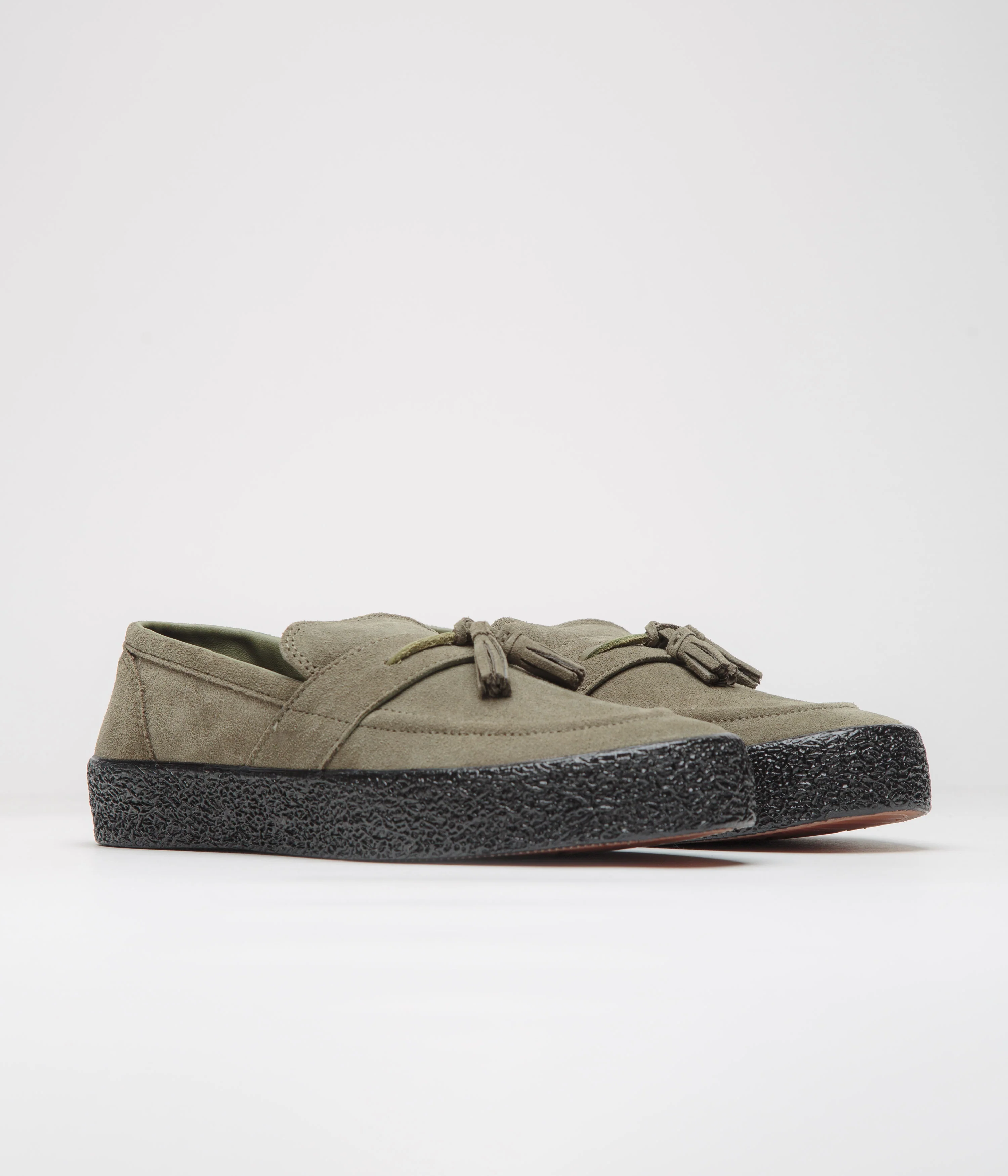 Last Resort AB VM005 Loafer Shoes - New Olive / Black - Image 2