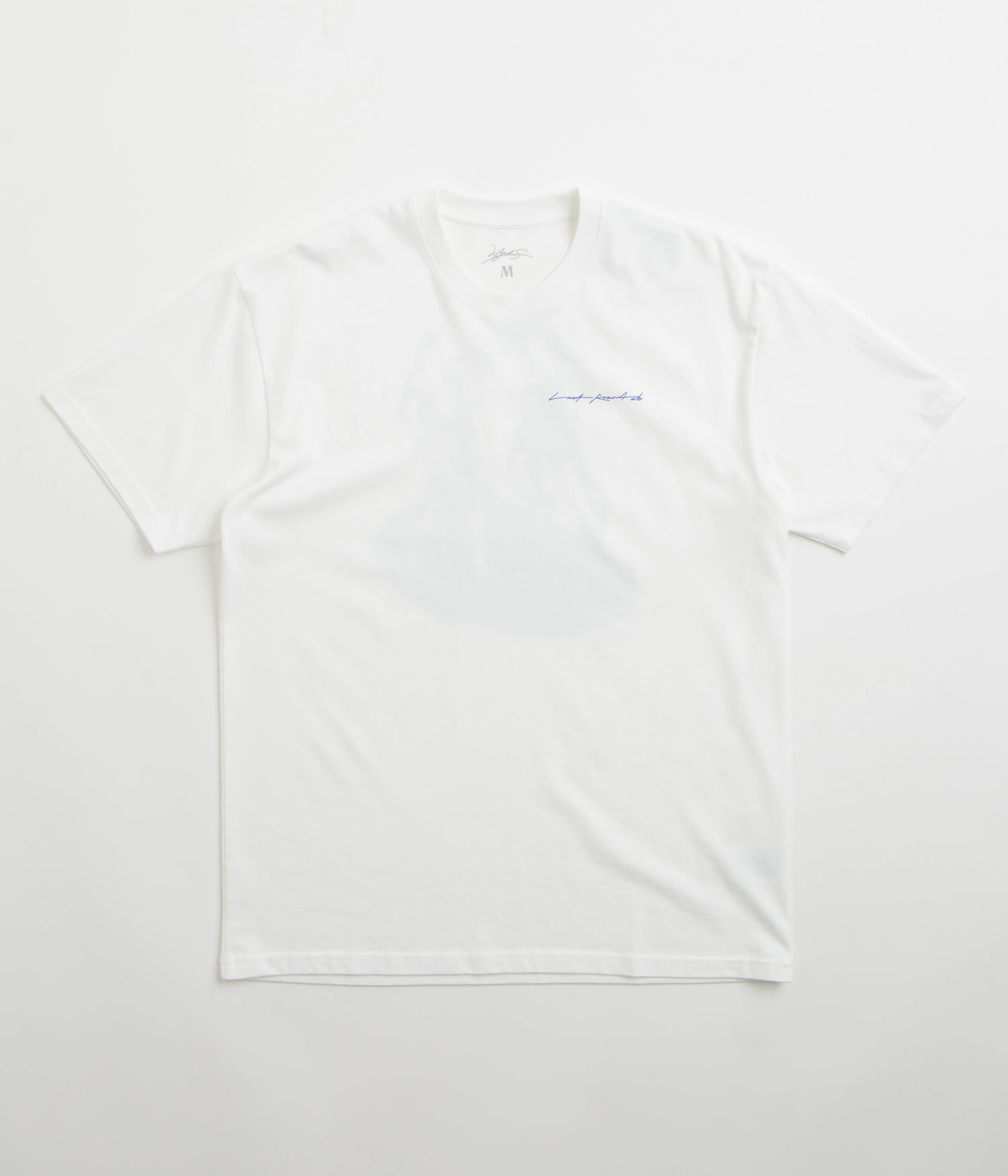Last Resort AB x Julian Smith Boxers T-Shirt - White / Dirty Blue - Image 2
