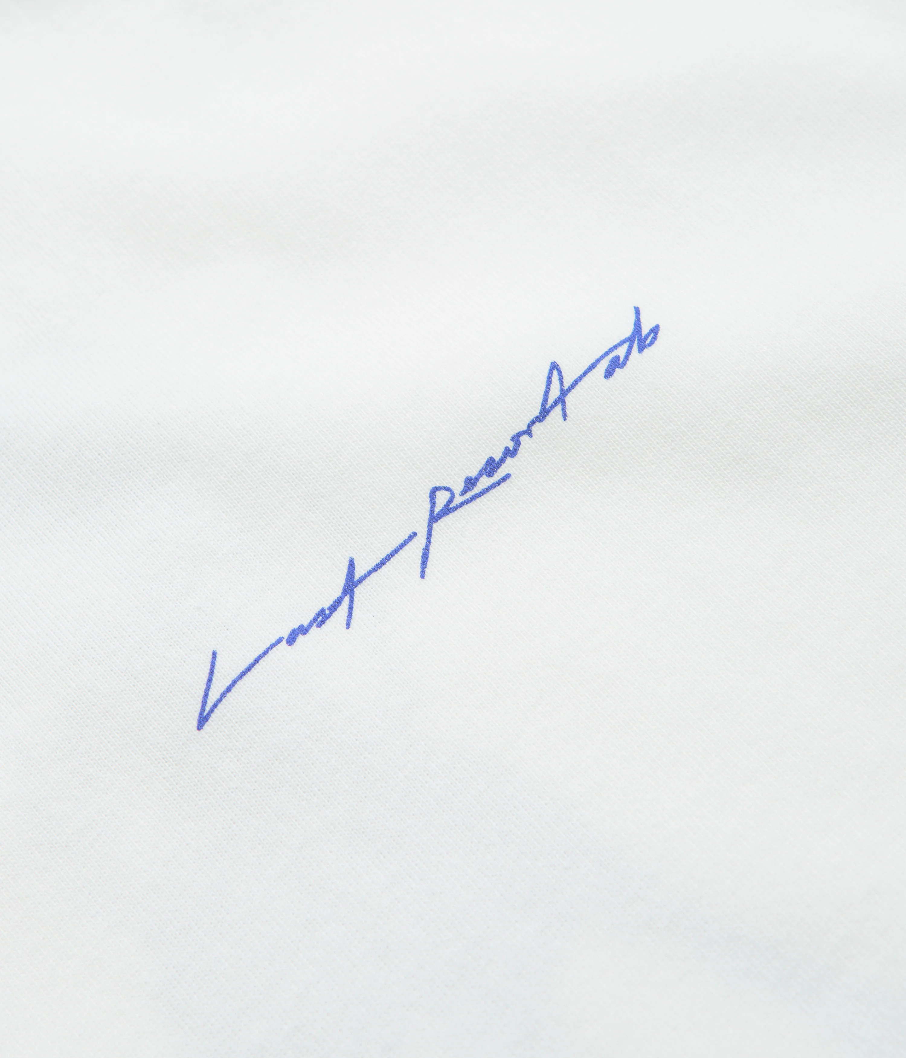 Last Resort AB x Julian Smith Boxers T-Shirt - White / Dirty Blue - Image 4