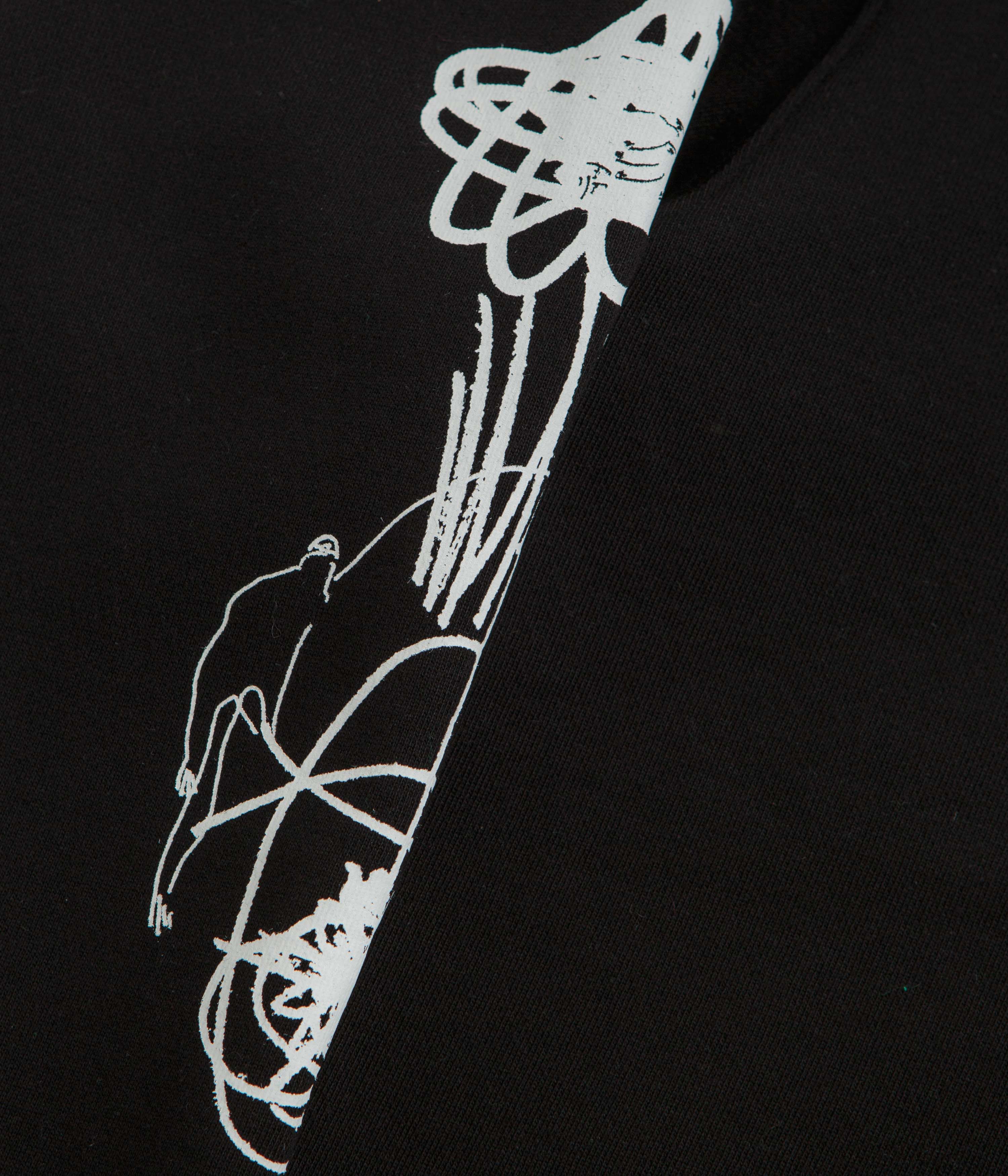 Last Resort AB x Julian Smith Expando Hoodie - Black / White - Image 6