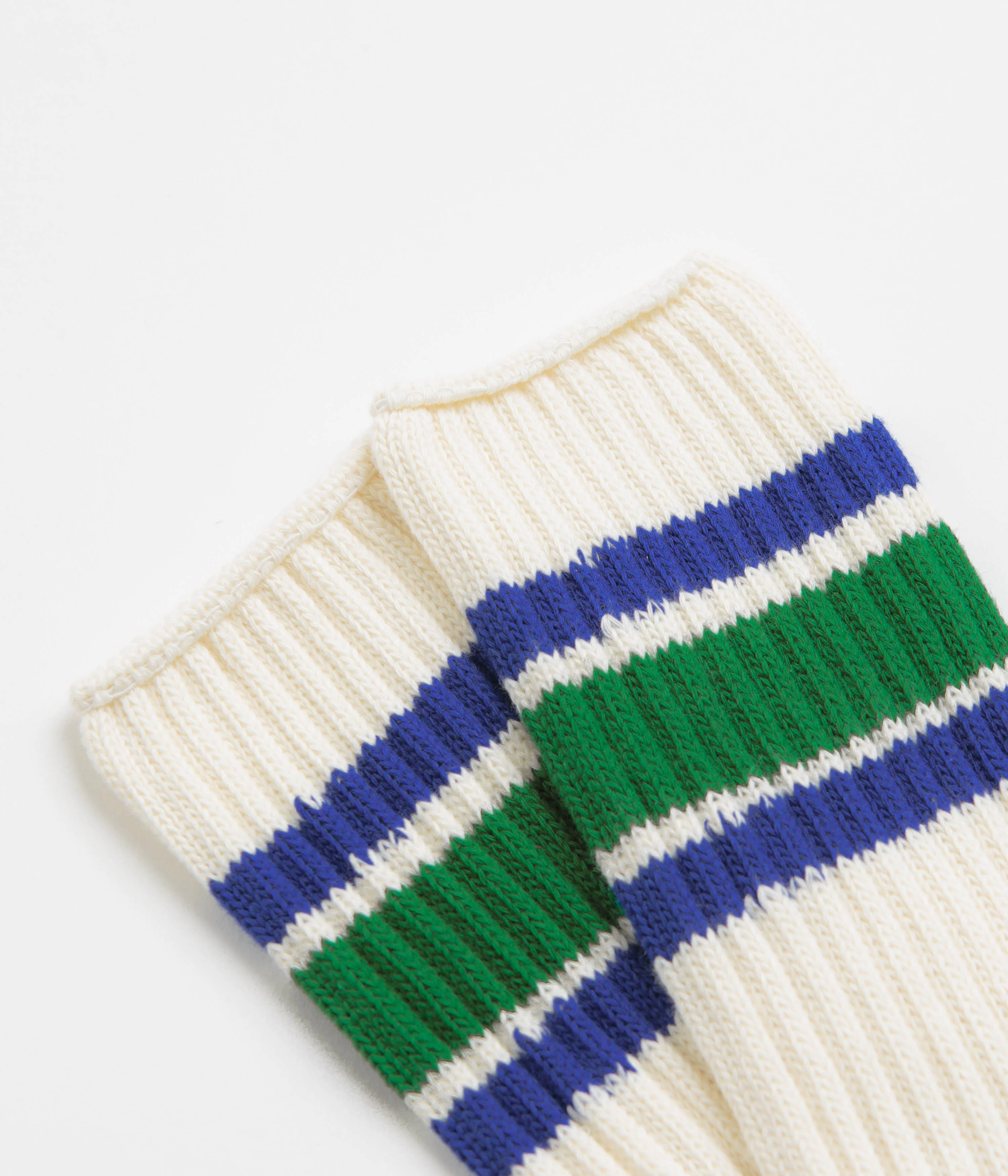 Last Resort AB x Julian Smith Retro Socks - Kelly Green - Image 2