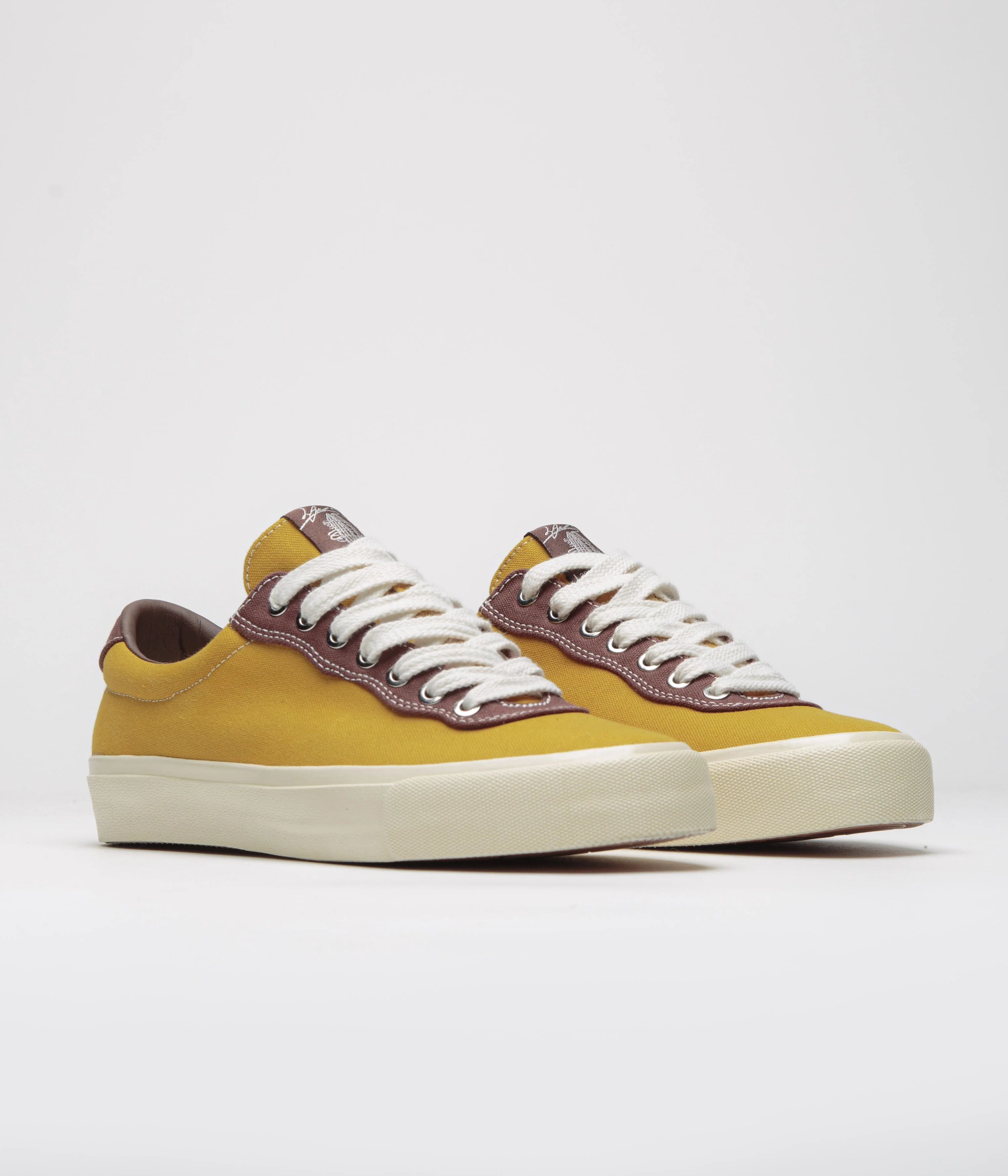 Last Resort AB x Julian Smith VM001 Canvas Shoes - Yellow / Brown - Image 2