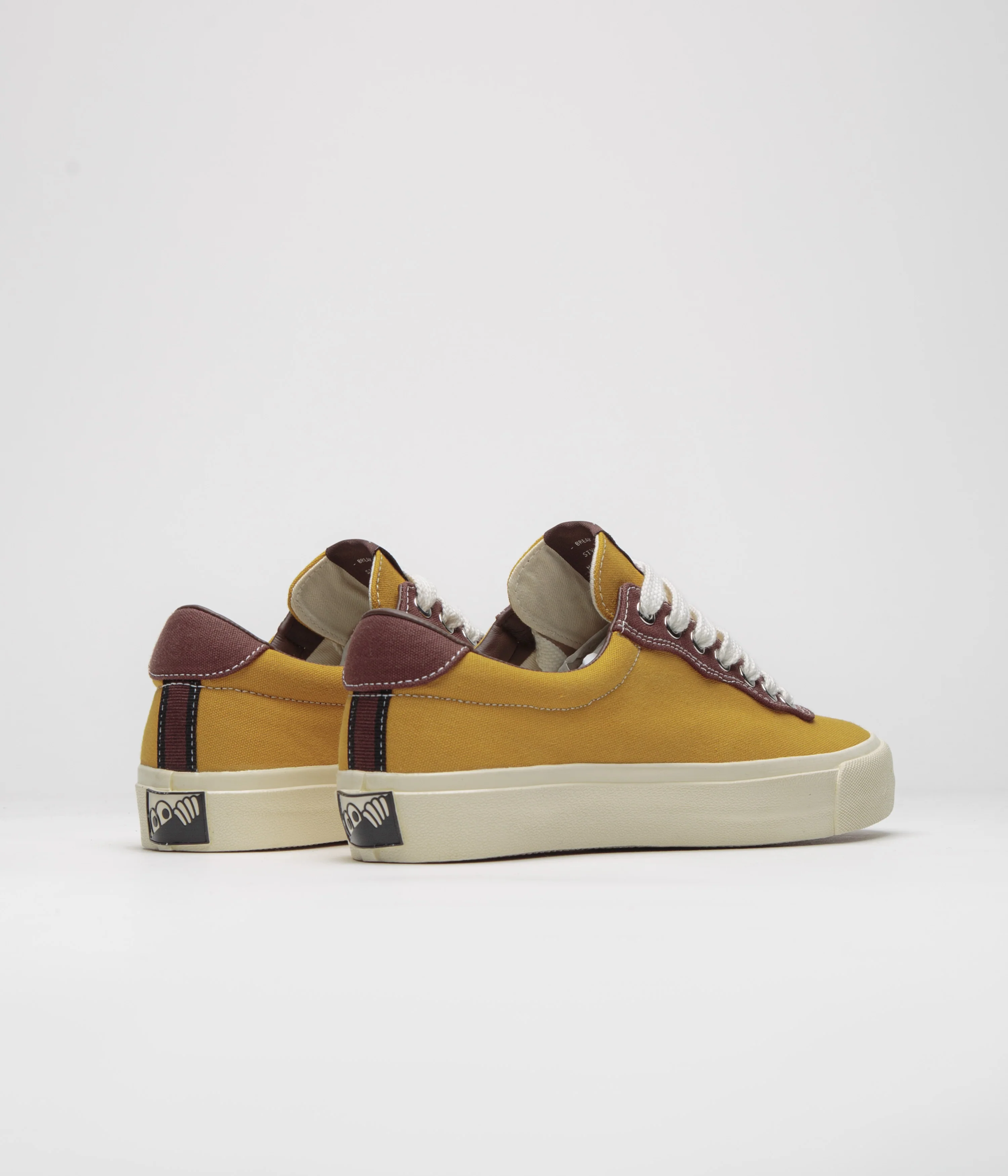 Last Resort AB x Julian Smith VM001 Canvas Shoes - Yellow / Brown - Image 4