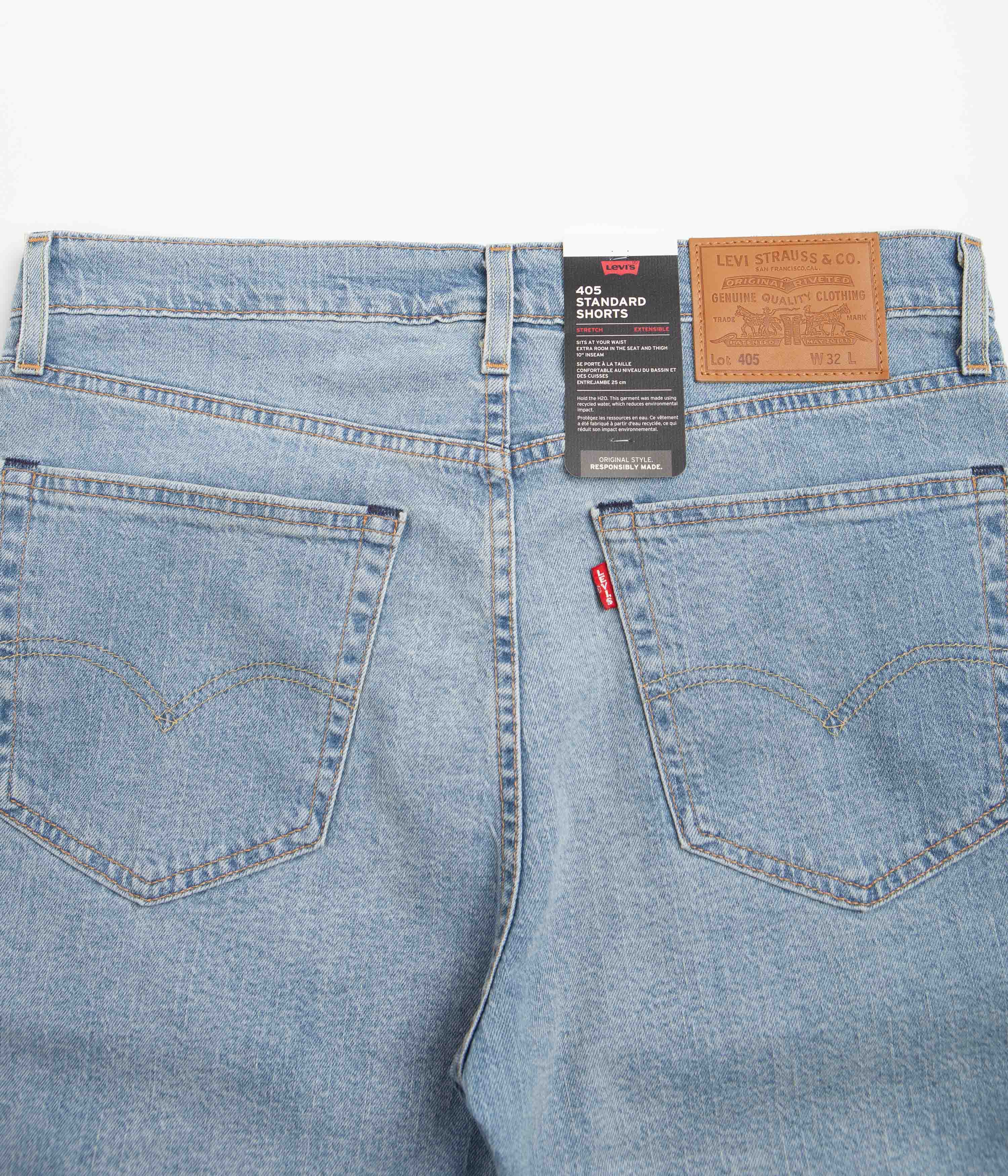 Levi's® Red Tab™ 405 Standard Shorts - Punch Line / Philosophers Cloud - Image 7