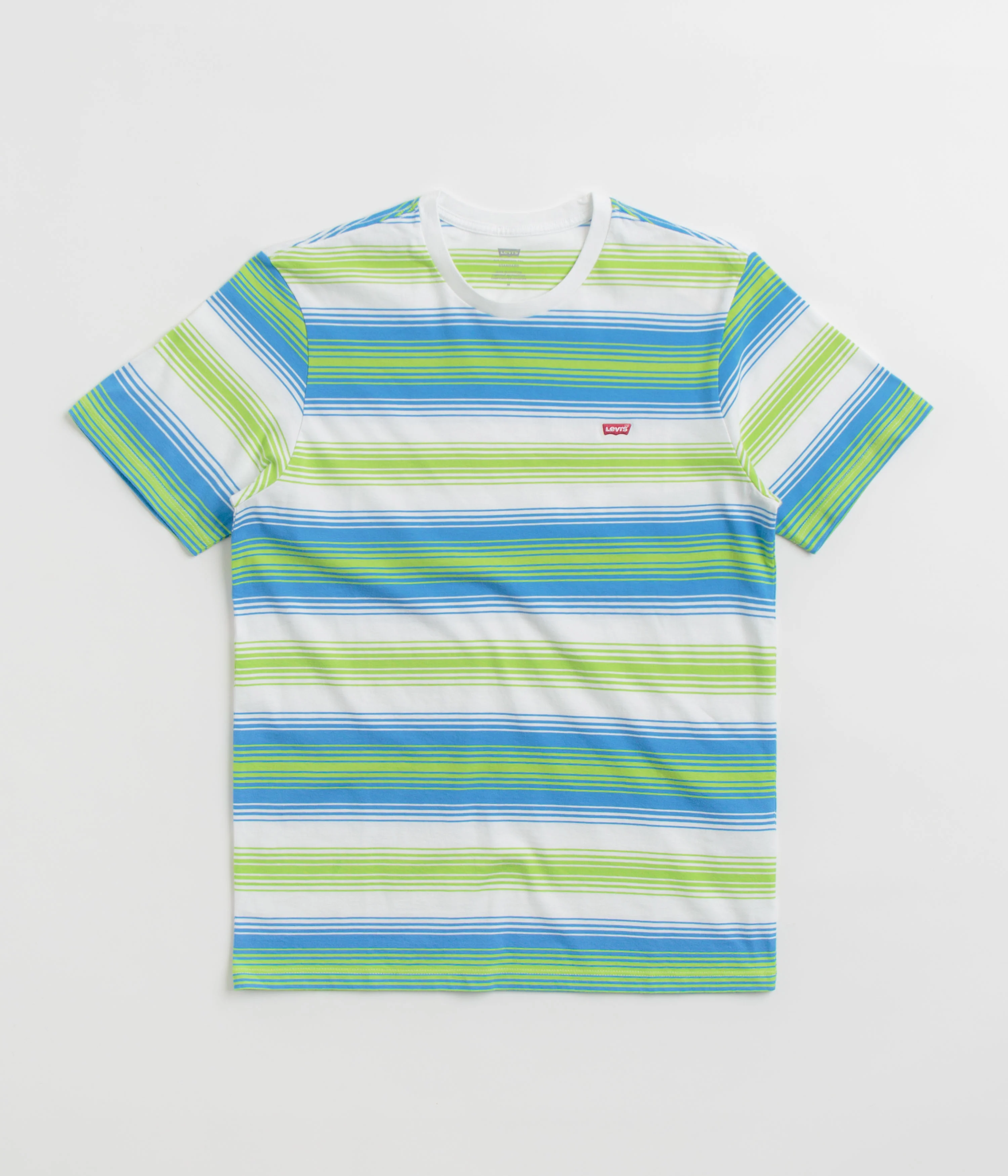 Levi's® Red Tab™ Original Housemark T-Shirt - White / Blue / Green
