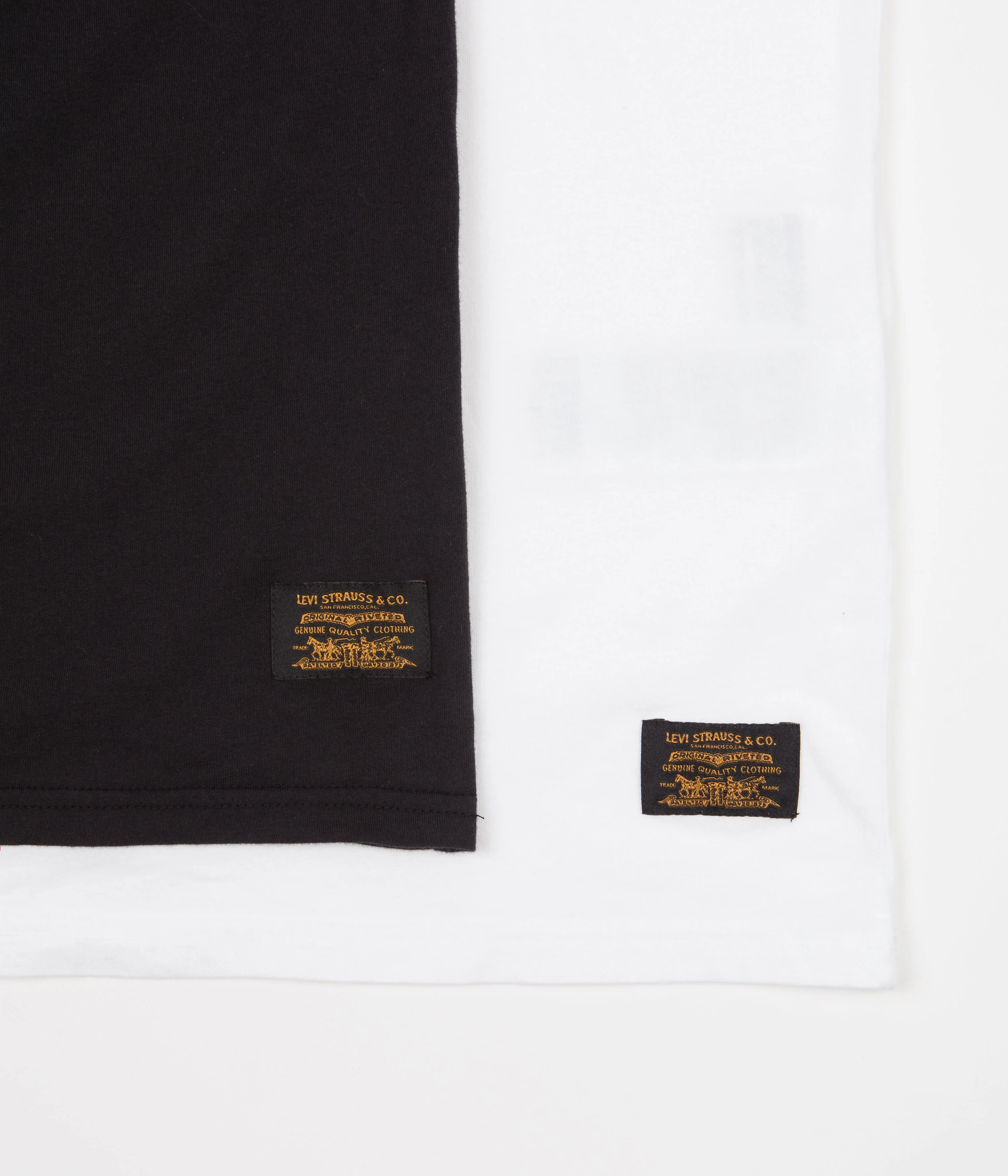 Levi's® Skate 2 Pack T-Shirt - White / Jet Black - Image 12