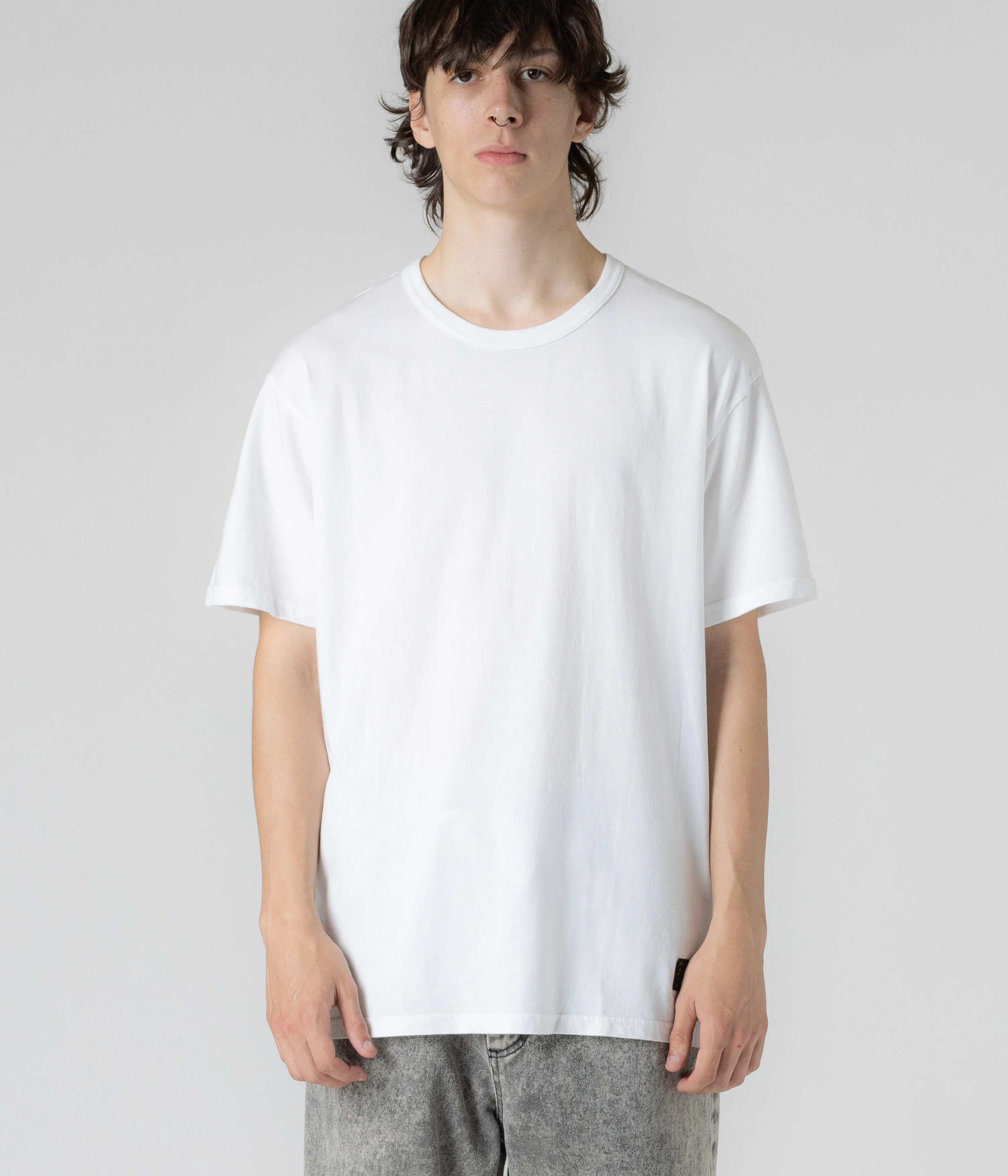Levi's® Skate 2 Pack T-Shirt - White / Jet Black - Image 6