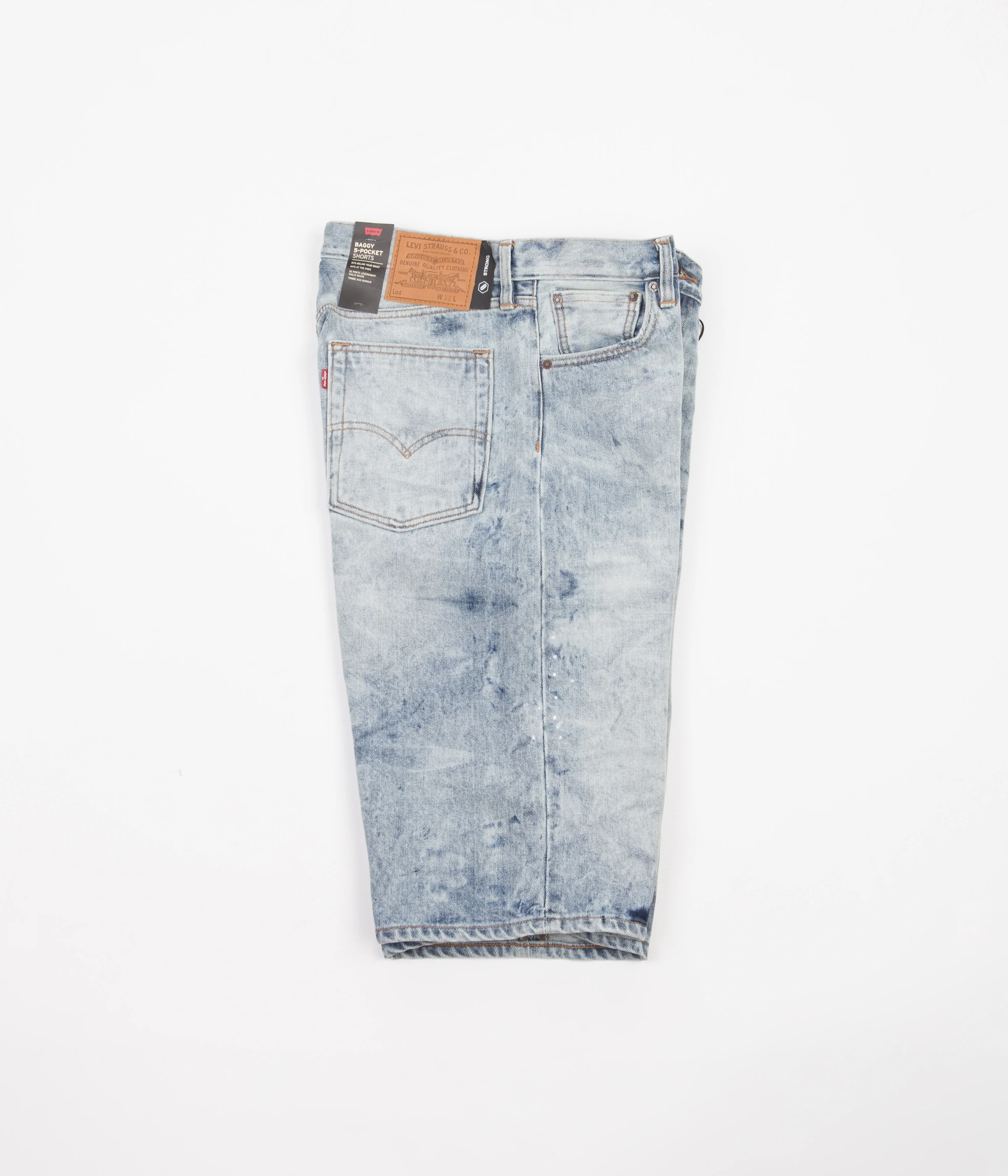 Levi's® Skate Baggy 5 Pocket Denim Shorts - DNA - Image 2