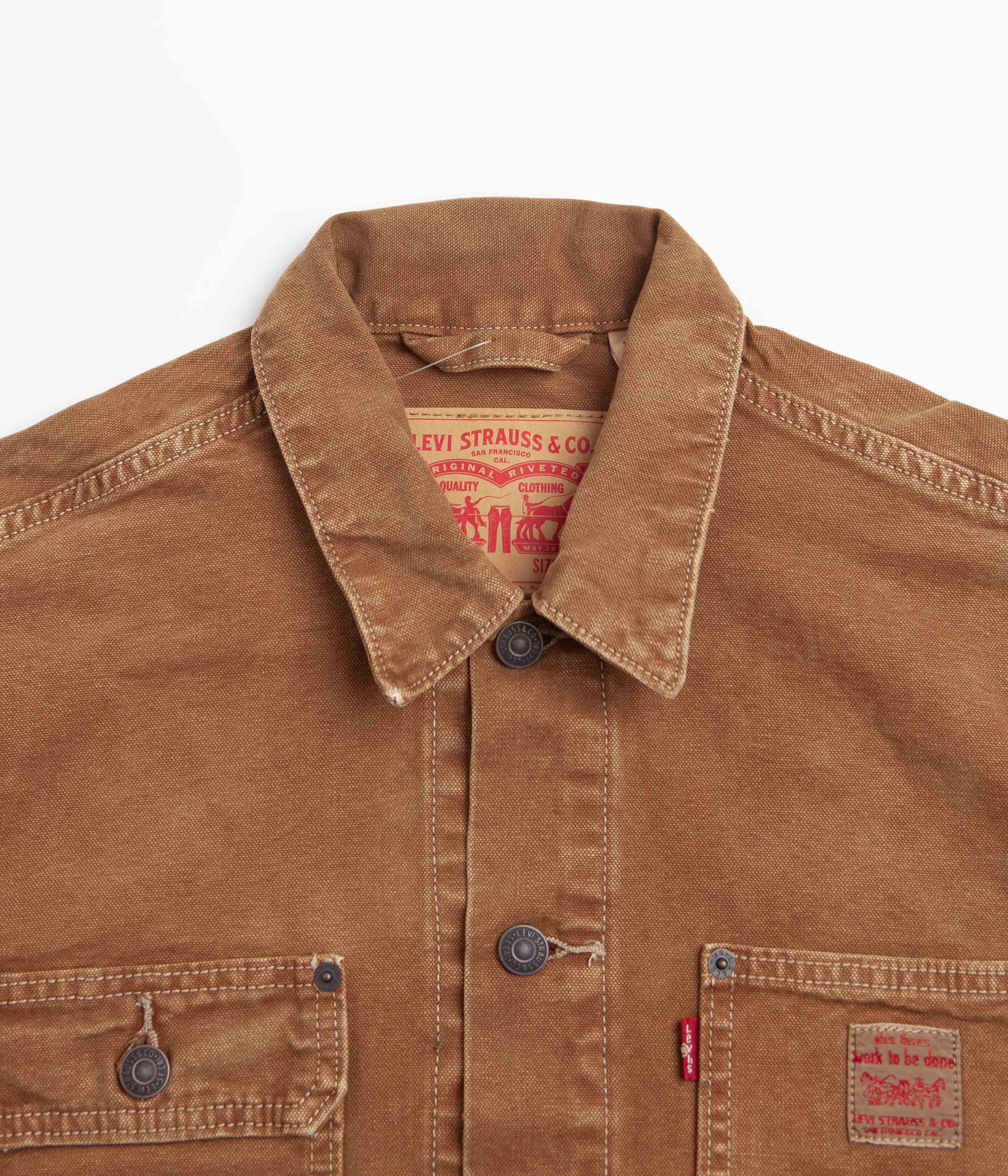 Levi's® Sunrise Trucker Jacket - Dark Ginger - Image 2