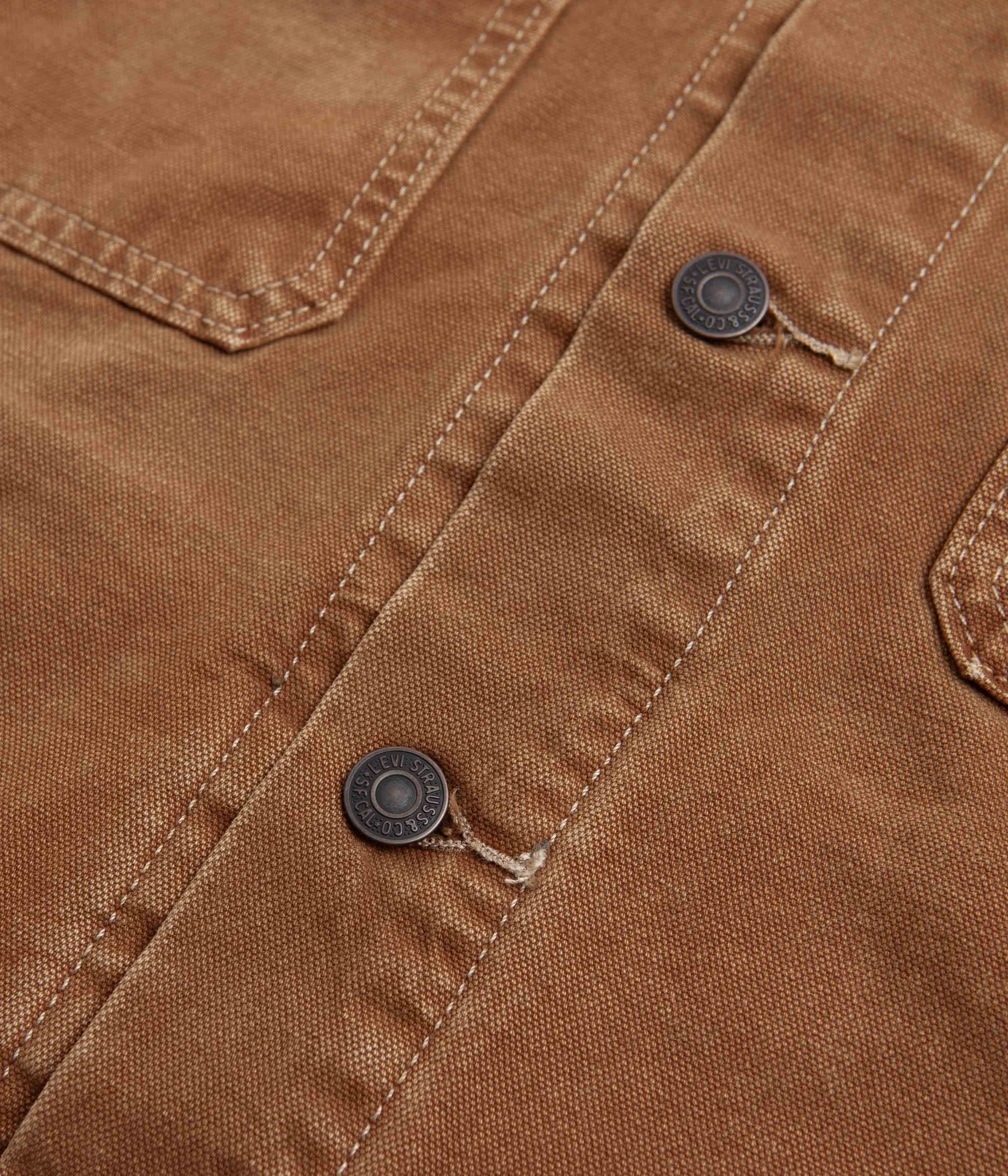 Levi's® Sunrise Trucker Jacket - Dark Ginger - Image 3