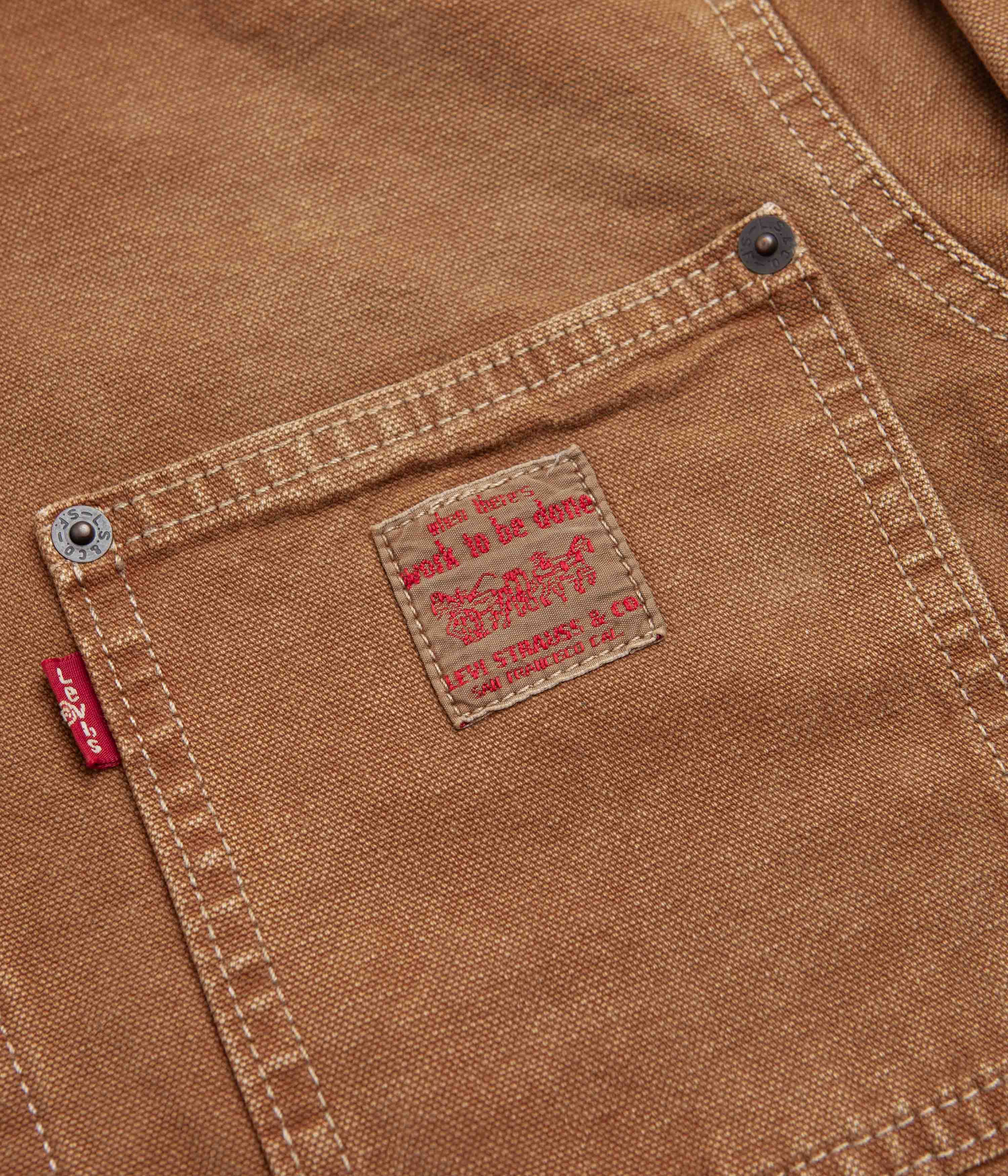 Levi's® Sunrise Trucker Jacket - Dark Ginger - Image 4