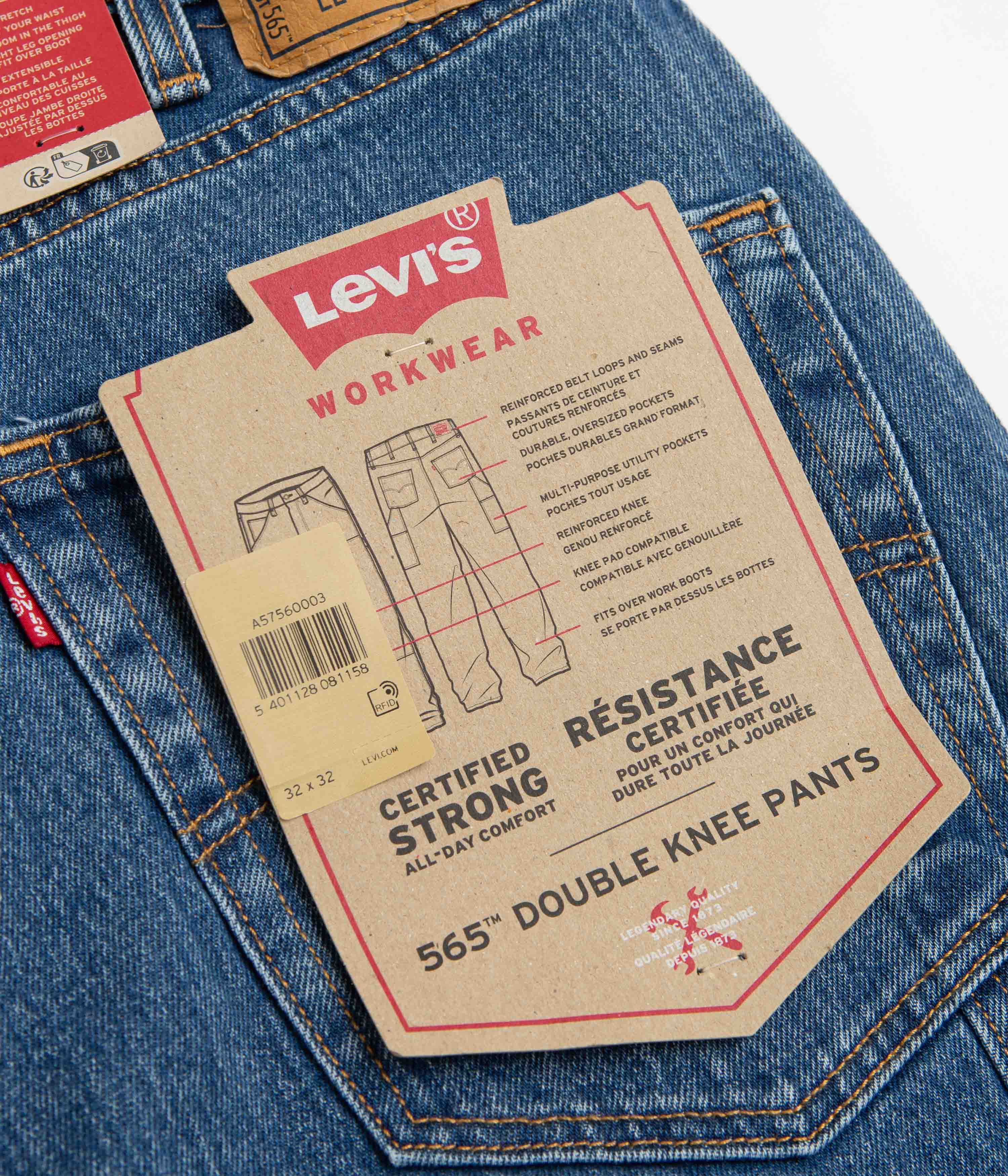Levi's® Workwear Double Knee Pants - Ampere - Image 7