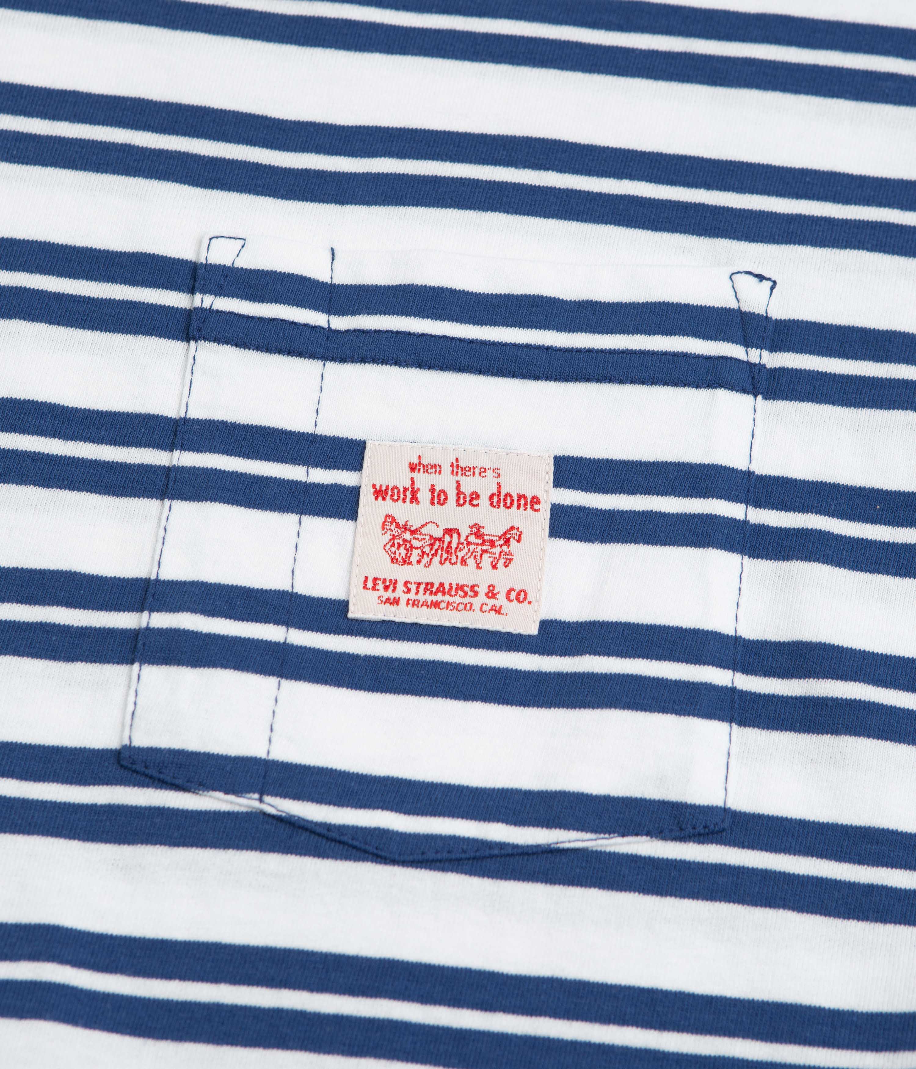 Levi's® Workwear Striped T-Shirt - Limoges - Image 2